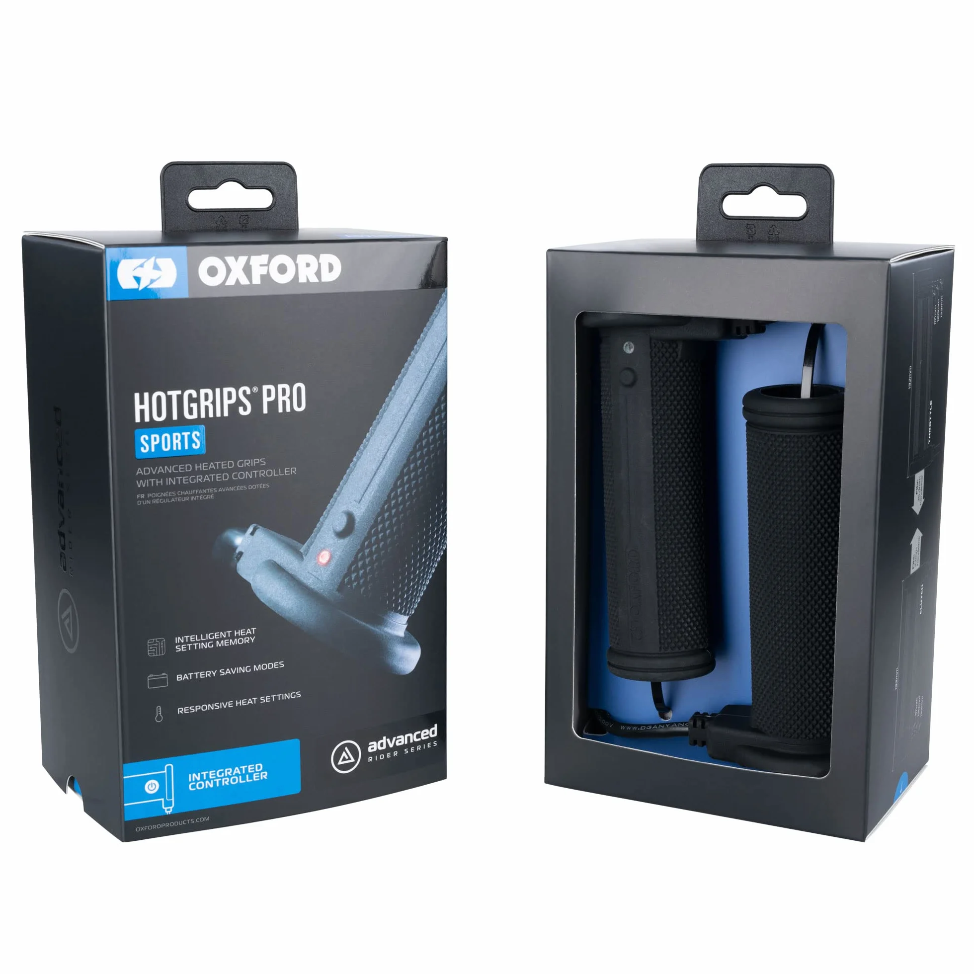 Oxford HotGrips Pro Sports EL392 - Manopole riscaldate per moto