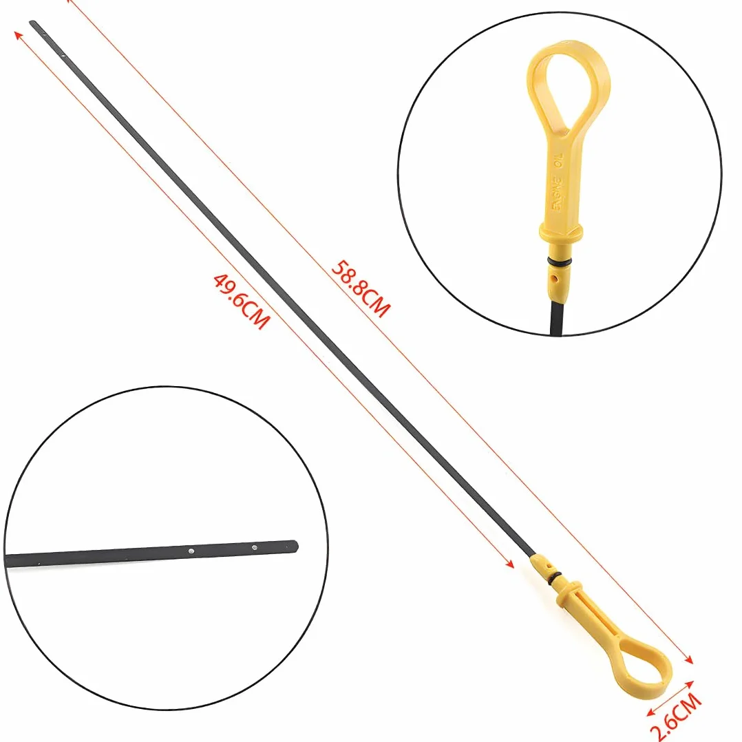 Astina Livello Olio Motore Suzuki 588mm Dipstick Olio Motore Auto Compatible for Grand Vitara Swift RS415 EZC21S Ignis RG413 FHX51S Liana RH416 ERA31S - 16910-69G01-000 1691069G01