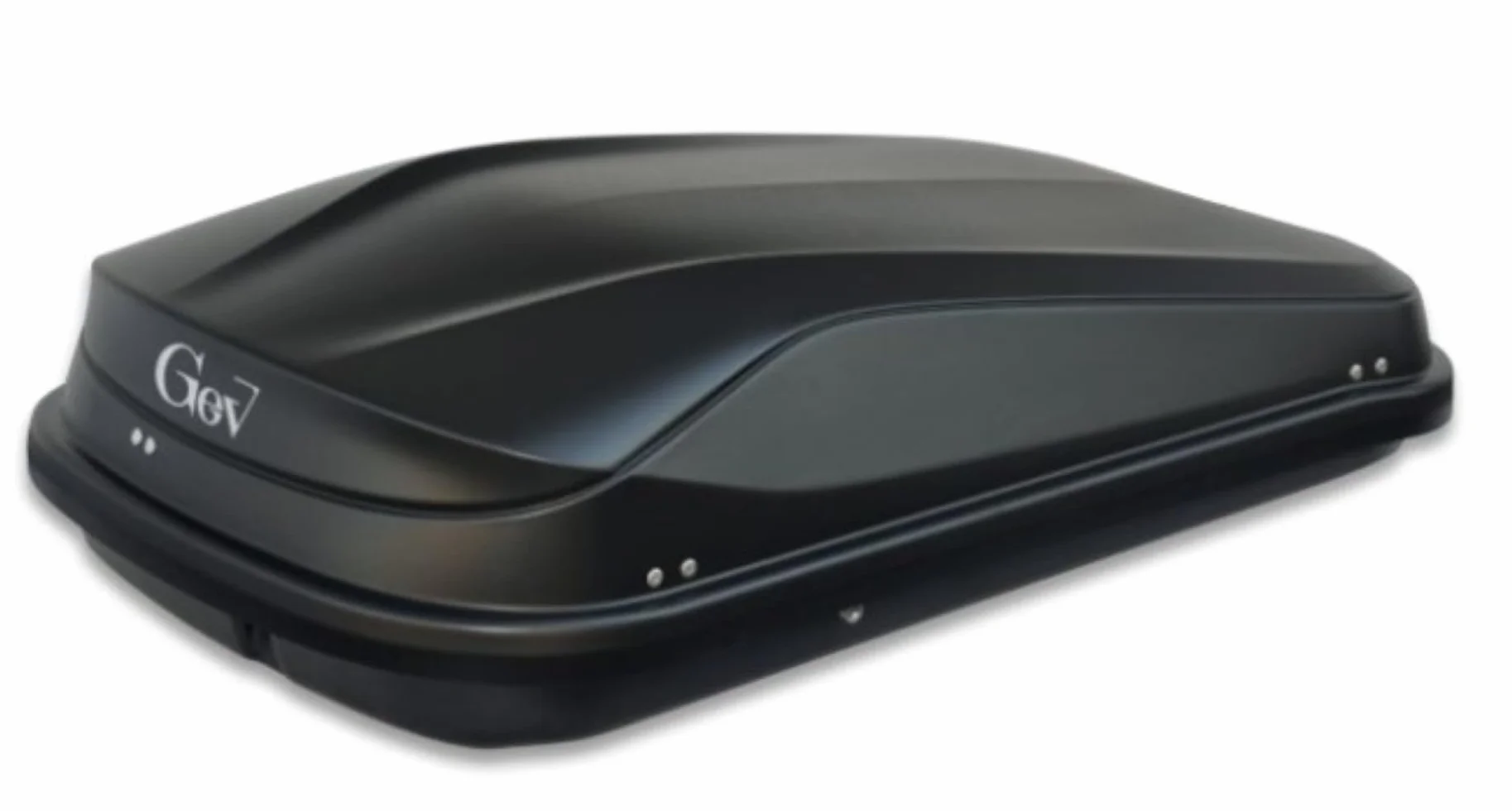GEV Box Tetto Auto Portabagagli Easyblack, Nero Opaco Elegant– Baule da Tetto Aerodinamico per Auto, Montaggio Facile, Resistente e Sicuro per Viaggi e Vacanze (420 litri)