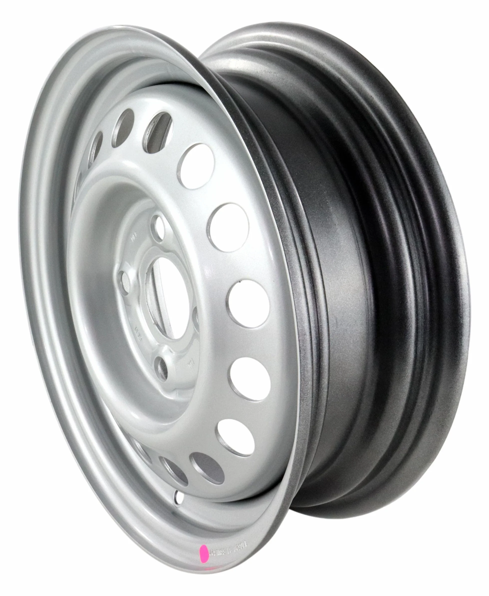 P4U - Cerchio per rimorchio in acciaio, 4 J x 13, 100 x 4 ET30, 500 kg, portata ML 57, roulotte (singolo)