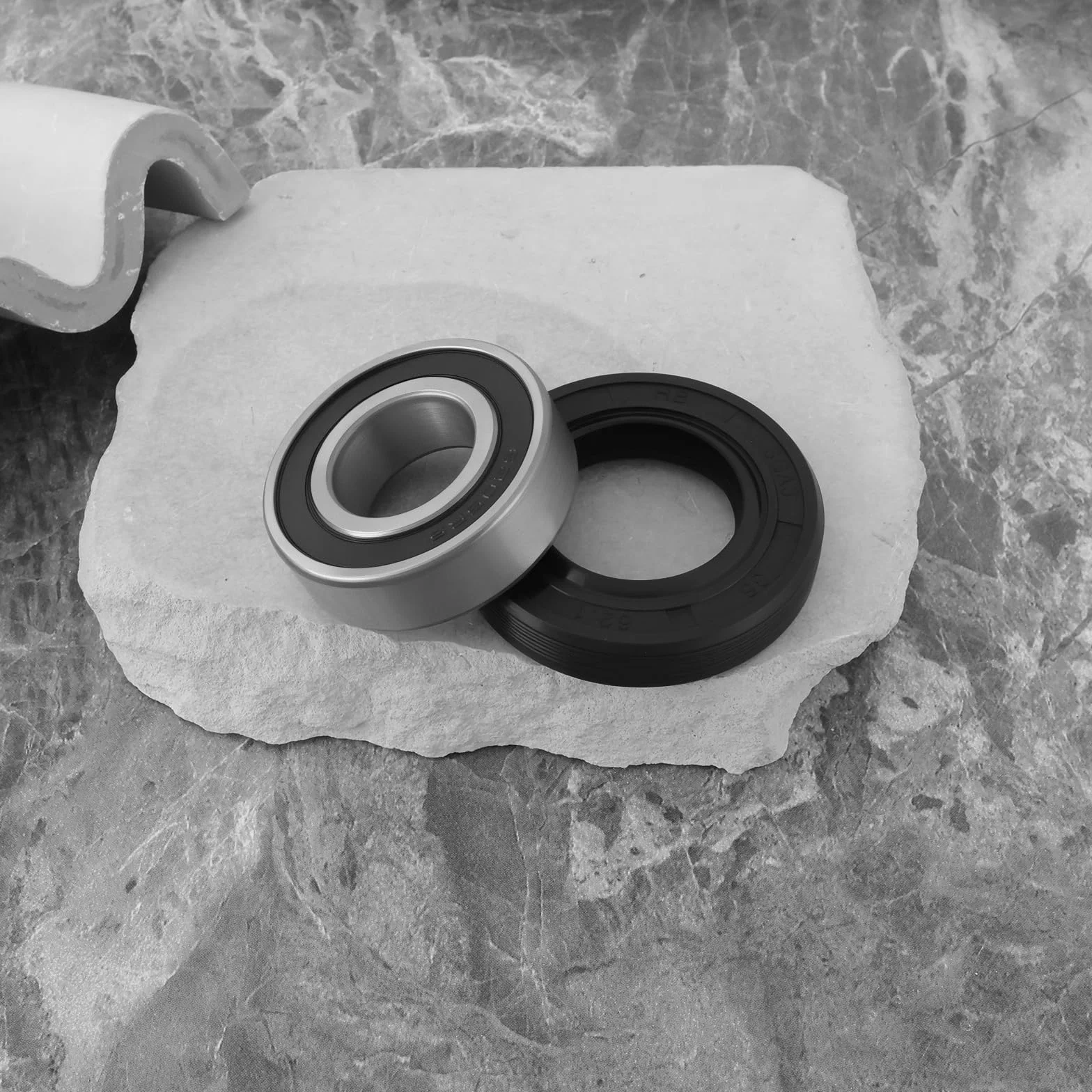 1 Set Di Cuscinetti A Sfera E Guarnizioni Per Lavatrice 6205-2RS 6206-2RS 35x62x11/12,5 Mm Kit Di Riparazione Compatibile Con Samsung