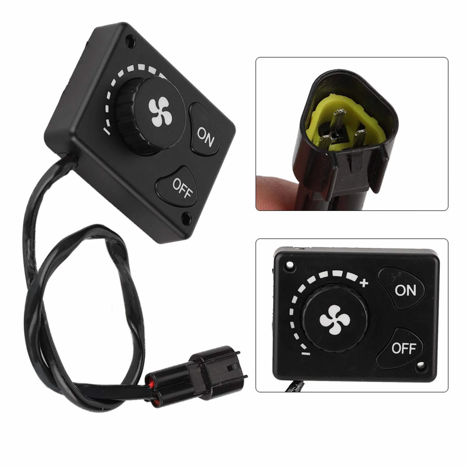 Akozon Turbos Parts, on off termostato webasto Manopola dell'interruttore del riscaldatore di parcheggio Interruttori di controllo di ricambio per autoveicoli