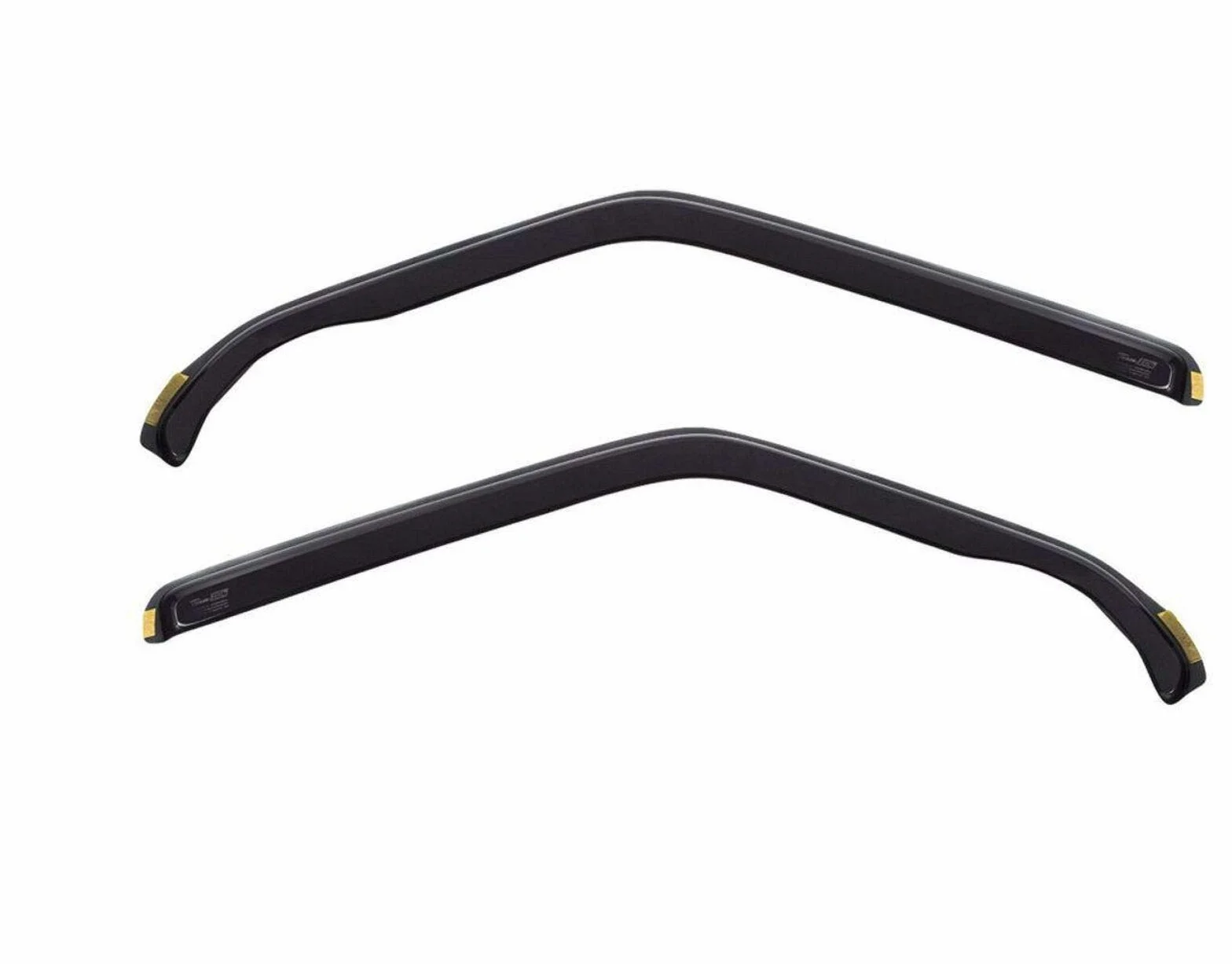 Deflettori d'Aria Suzuki Jimny 1998-2018 Set 2 Pezzi Nero Fumé Heko