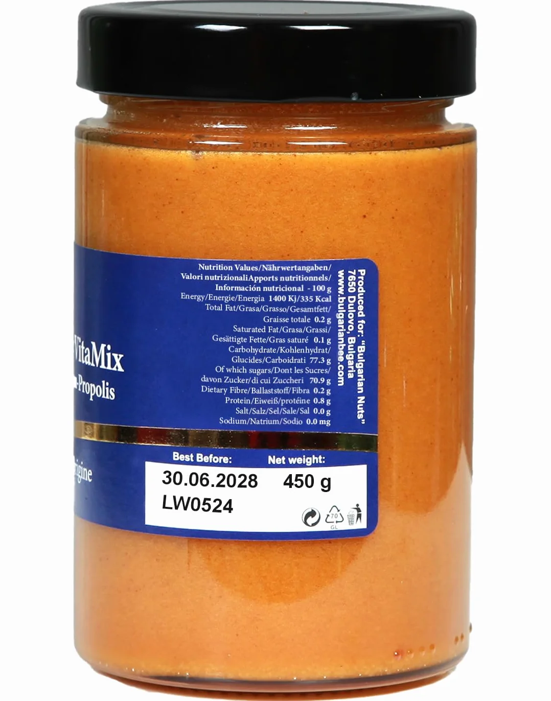 Miele Propoli Polline Pappa Reale 450 g Mix