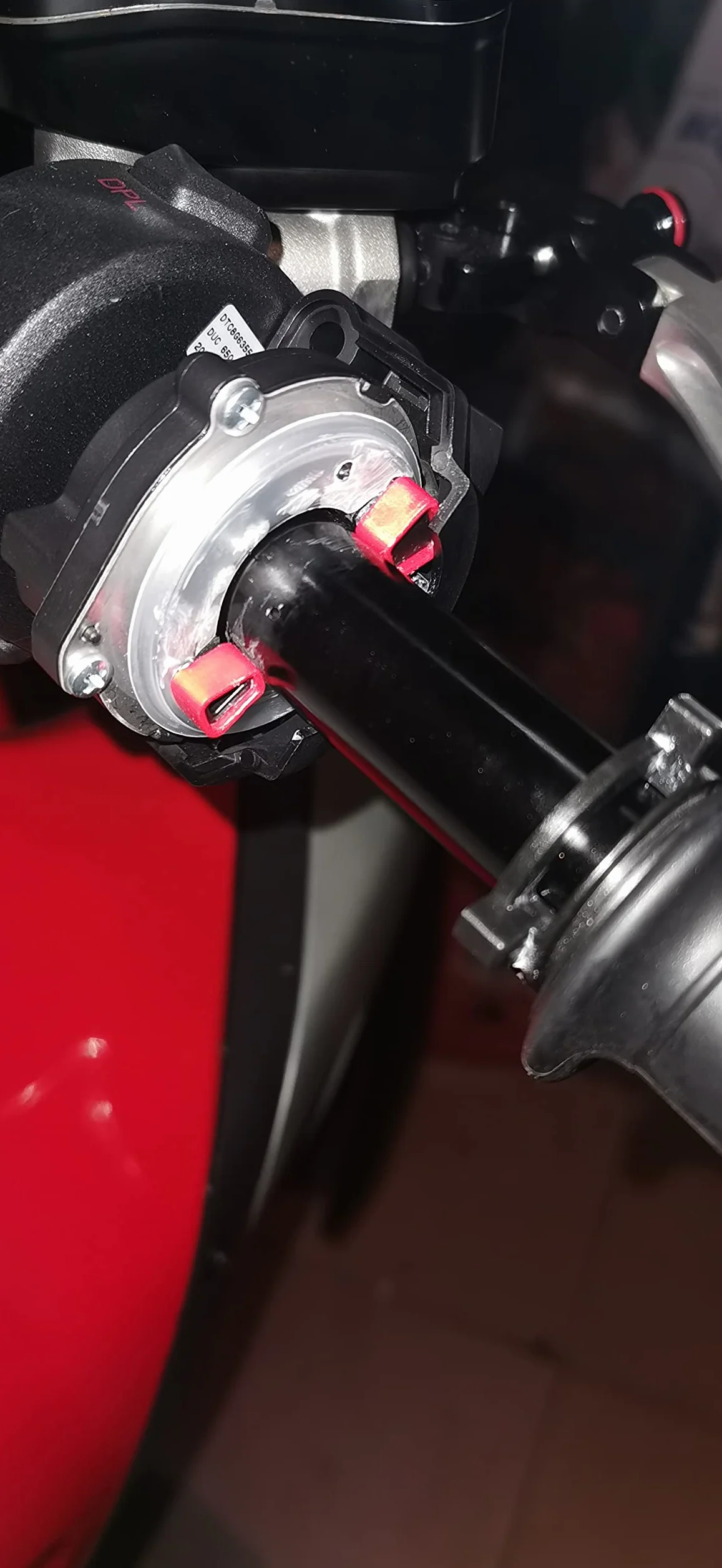 TARAZON Distanziale acceleratore per Ducait Scrambler 1100 2018-2020 Panigale Monster XDiavel Multistrada per Triumph Street Triple Thruxton 1200 16-18 Tiger 800 1200 TFC Thruxton Bobber Rocket
