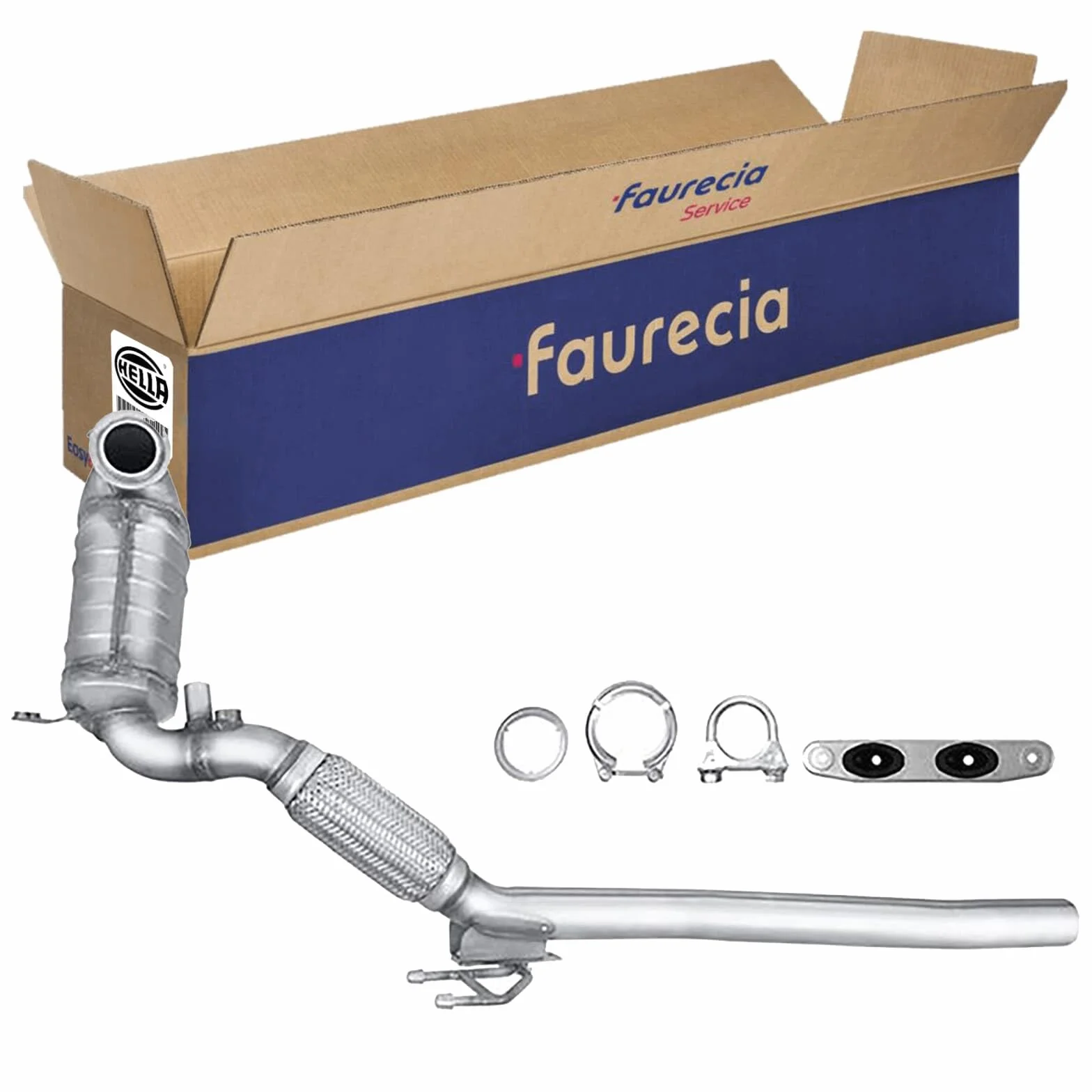 HELLA 8LH 366 080-051 Filtro particellare - Easy2Fit® Kit - Euro 4 - monopezzo - Kit con parti annesse (per traffico a breve e lunga percorrenza) - per es. SKODA SUPERB II (3T5)