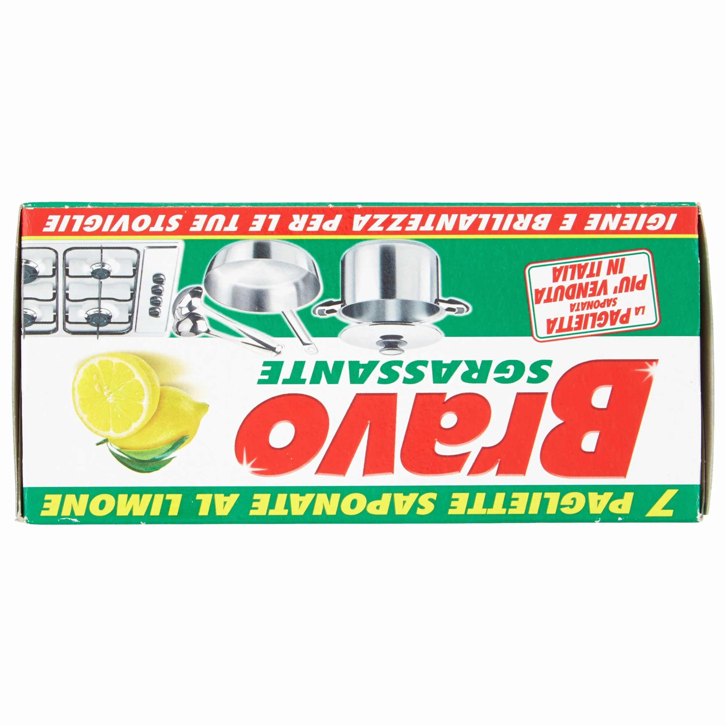 Pagliette Saponate Al Limone per Detergenti per la Cucina, 7 Pezzi