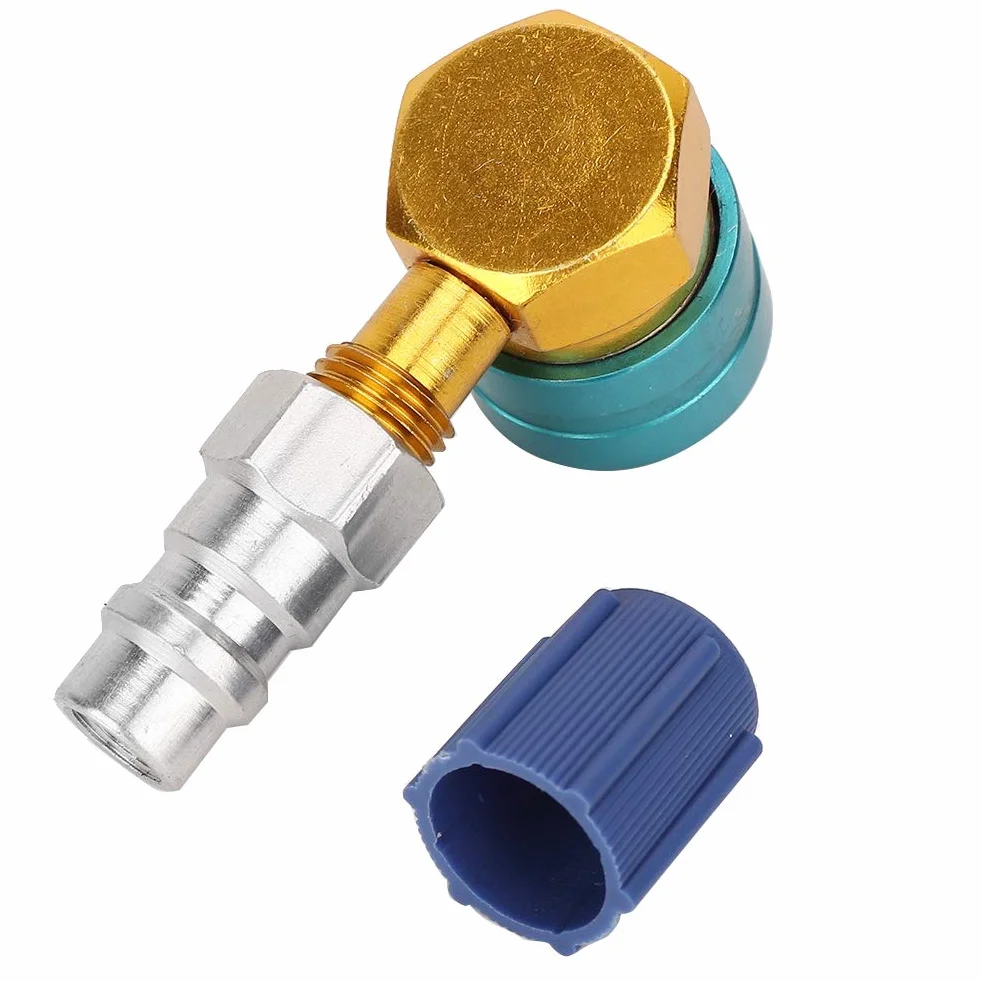 Adattatore rapido climatizzatore auto R1234YF R134A basso lato aria condizionata raccordo