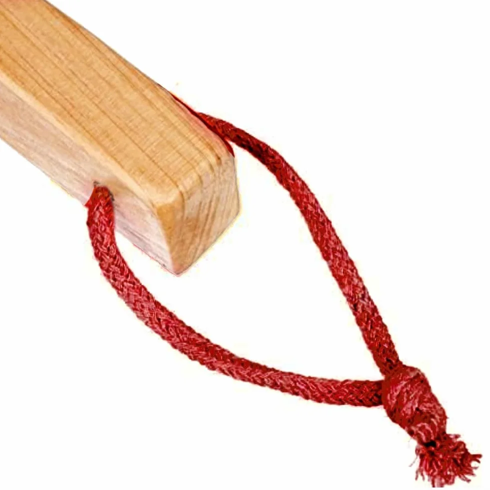 Mestolo da sauna in cedro 38 cm con cordino resistente al calore