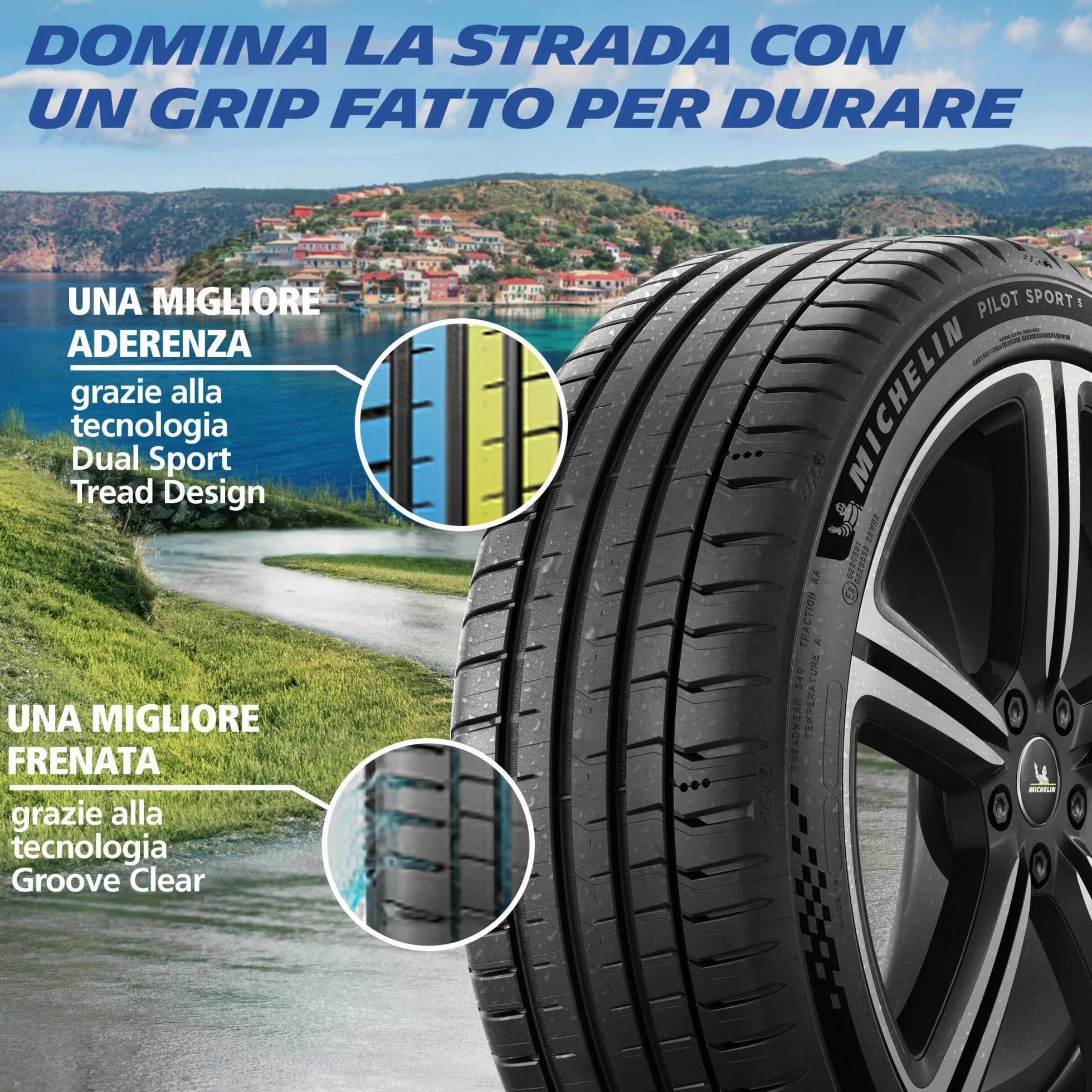 Pneumatico Estate Michelin PILOT SPORT 5 225/40ZR18 (92Y) XL