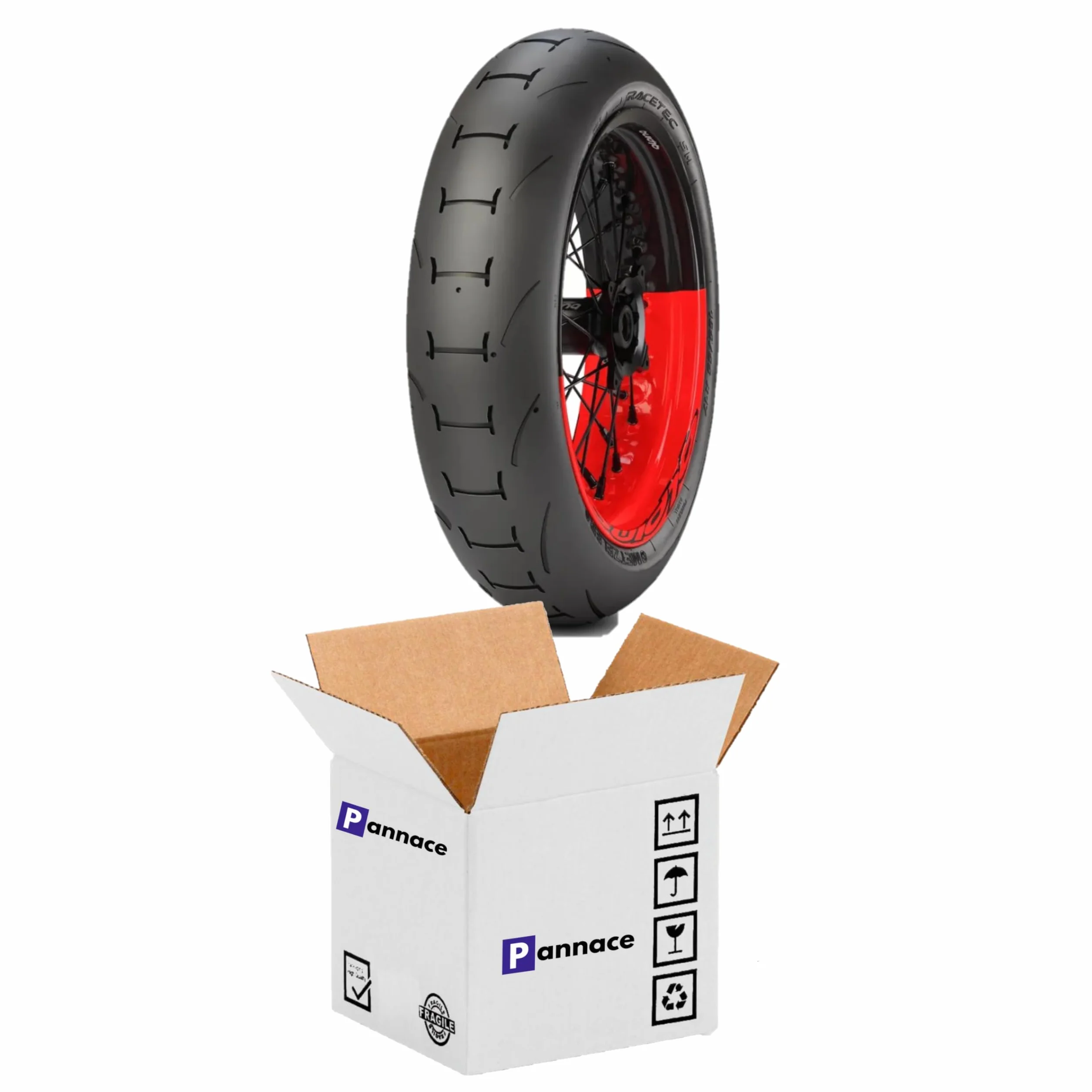 RACETEC SM 165/55 R 17 NHS TL K0 Pneumatico Supermotard RACING