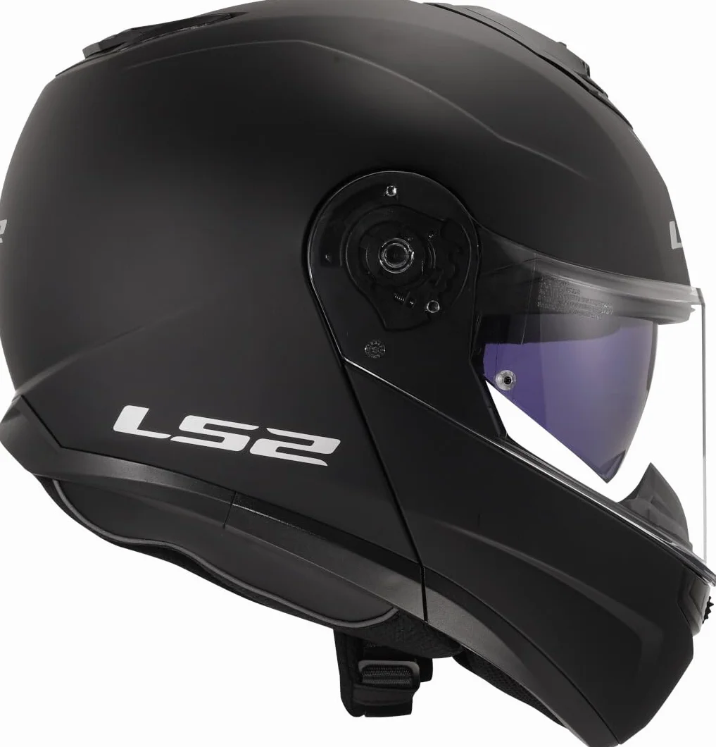 LS2, Casco Moto Modulare STROBE II Matt Black, M