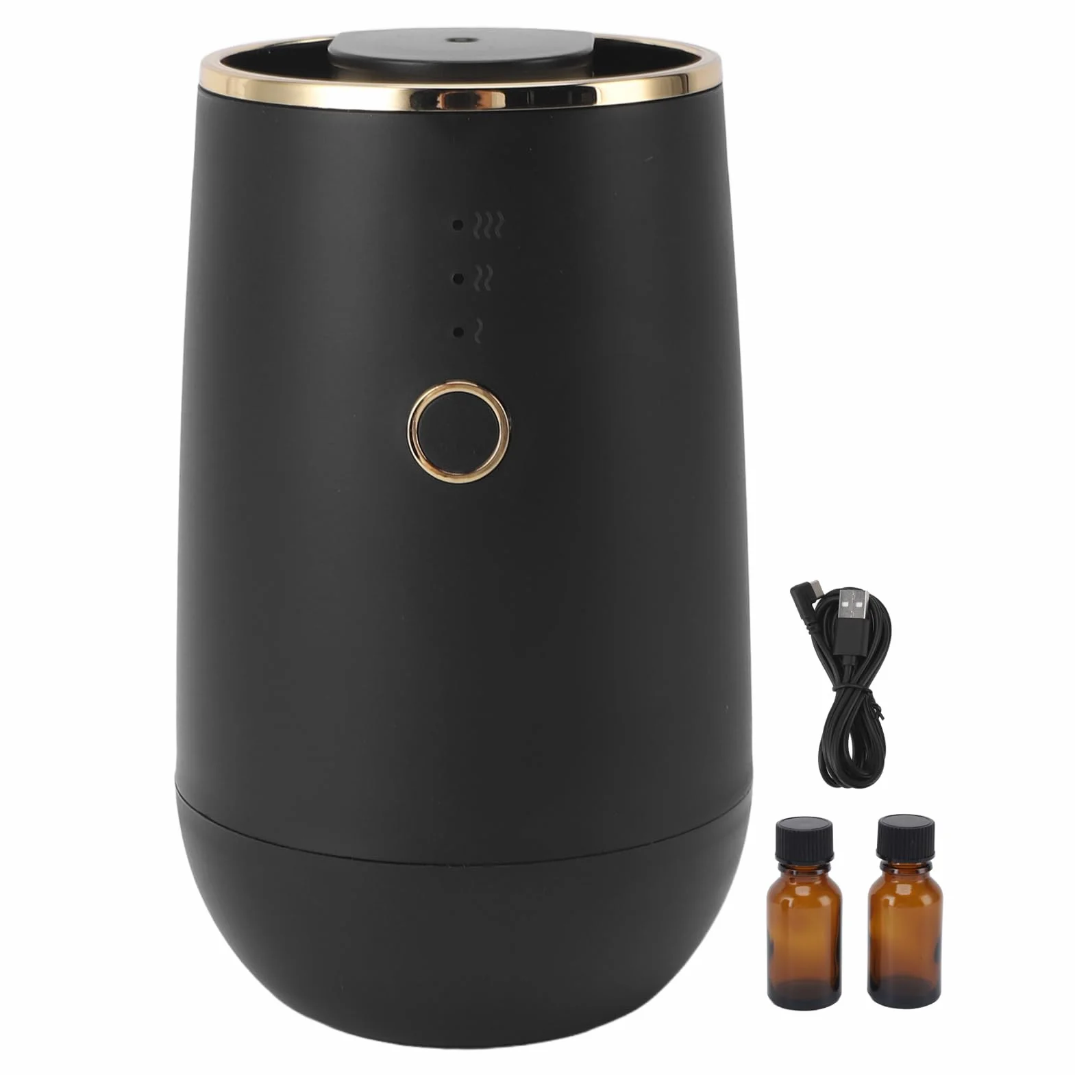 Diffusore di Aromi Scrivania Auto Profumo Versatile Lunga Durata Salvaspazio Nero