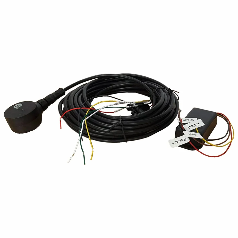 ELING - Sensore di livello del carburante ultrasonico, sistema di monitoraggio del carburante senza contatto, ohmmetro per la rilevazione del livello di carburante per auto, camion e motori diesel