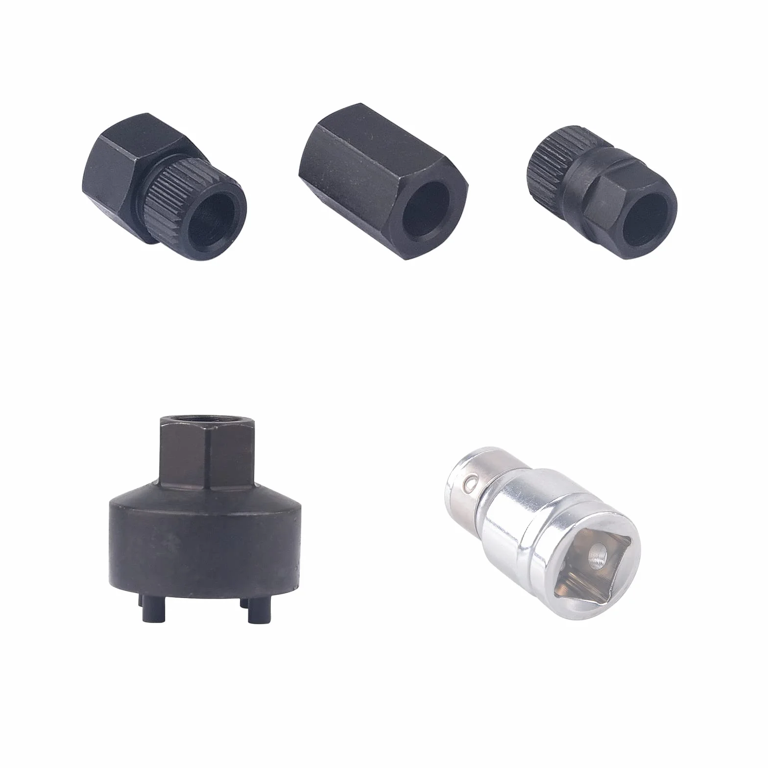 DAYUAN 13 pezzi alternatore ruota libera puleggia auto garage kit attrezzi esagonale scanalato punte stella