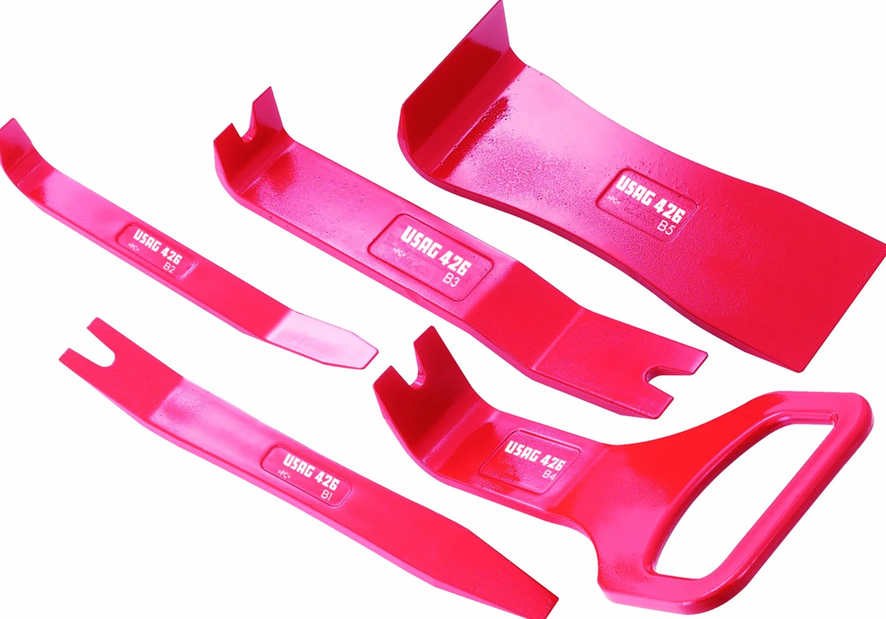 USAG 426 B/S5 - Kit di 5 utensili per componenti in plastica 04260006