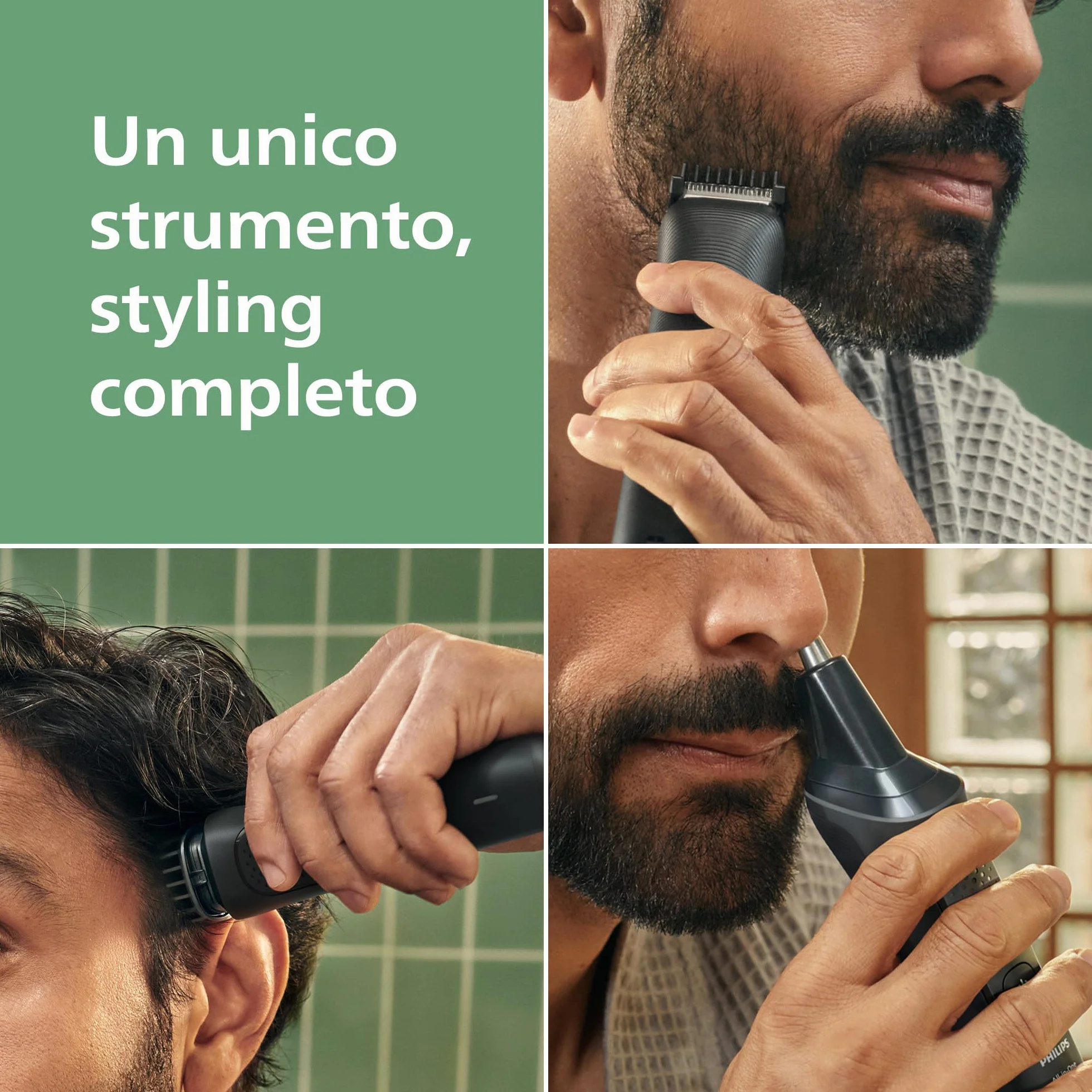 Philips Multigroom Serie 3000 7 in 1 Rifinitore Barba Capelli MG3930/15