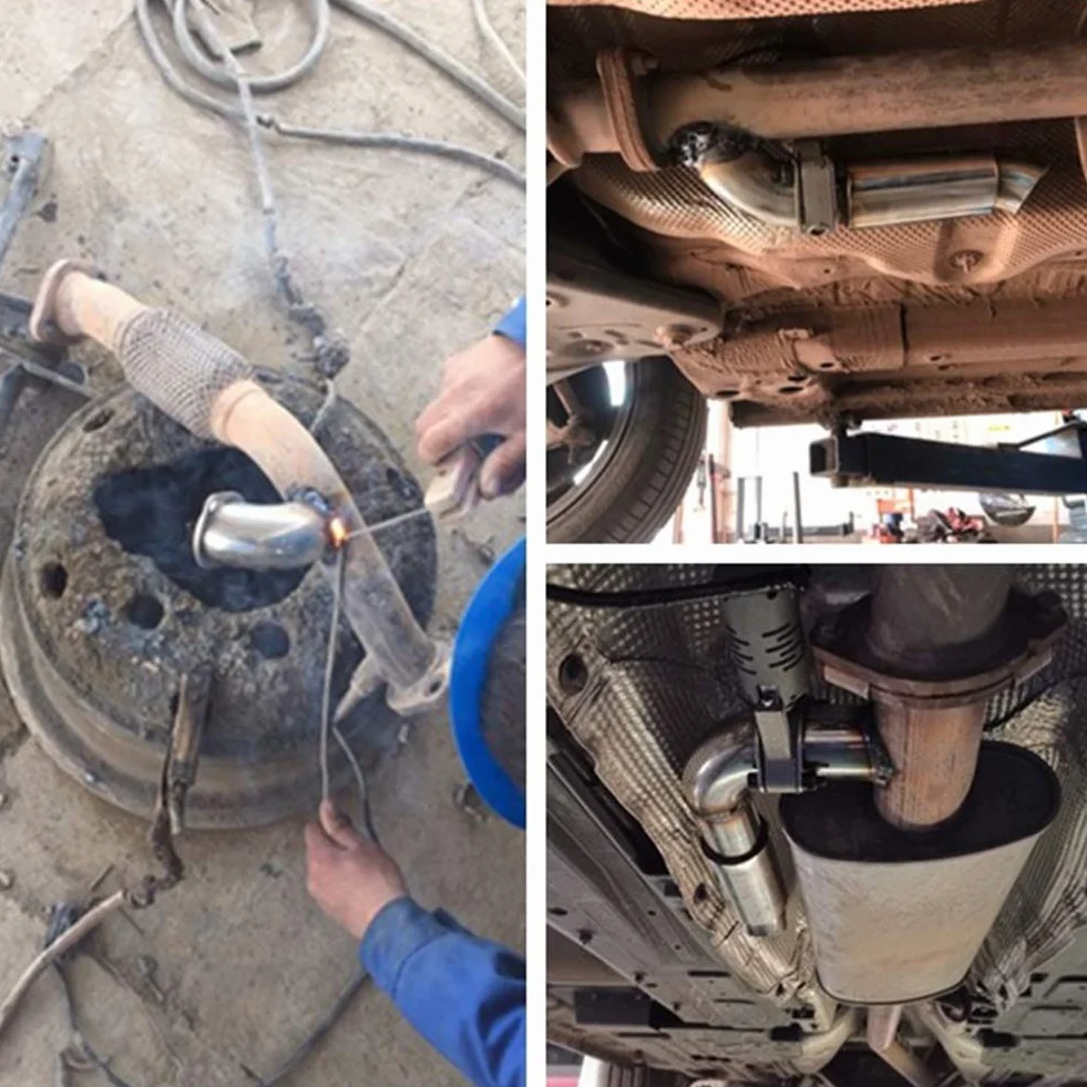 Valvola di scarico, tubo catback della valvola di scarico del silenziatore della valvola di scarico elettrica in acciaio inossidabile 304 con telecomando per telecomando