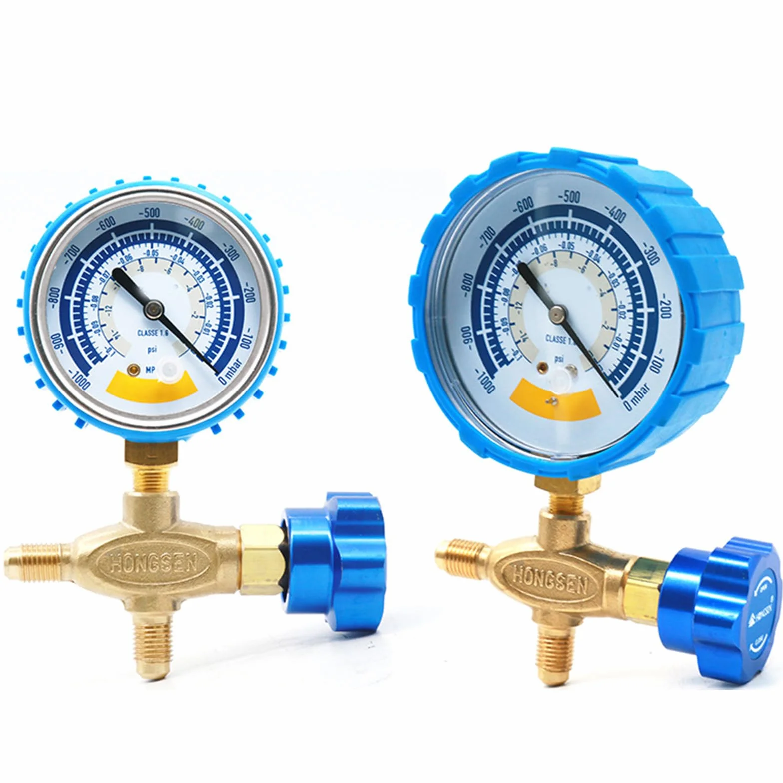 Manometro Accurato Strumento Misuratore Dell'aria 0-1000mbar 1/8 Connettore Vuoto