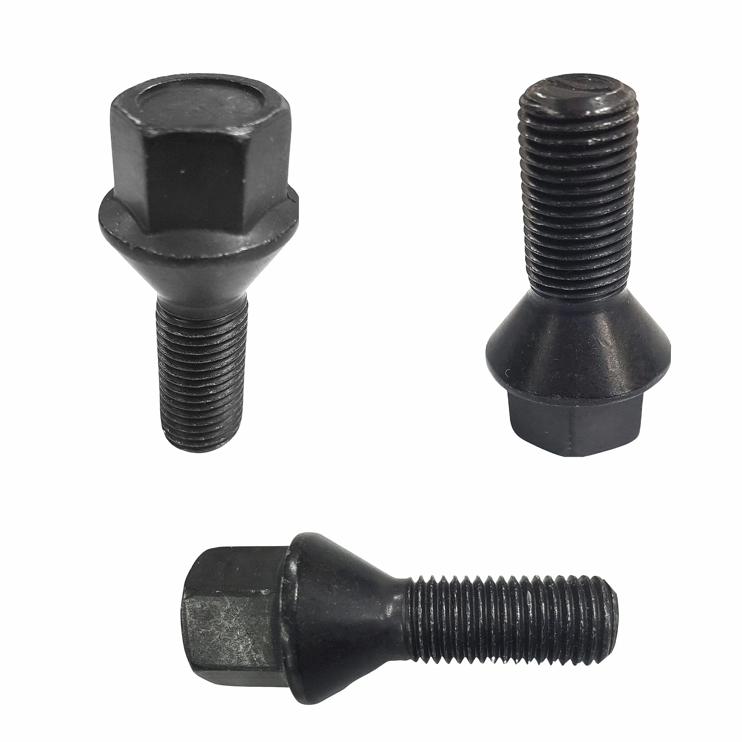 TRACER 20 bulloni neri per ruota M14 x 1,25 28 mm compatibili con BMW