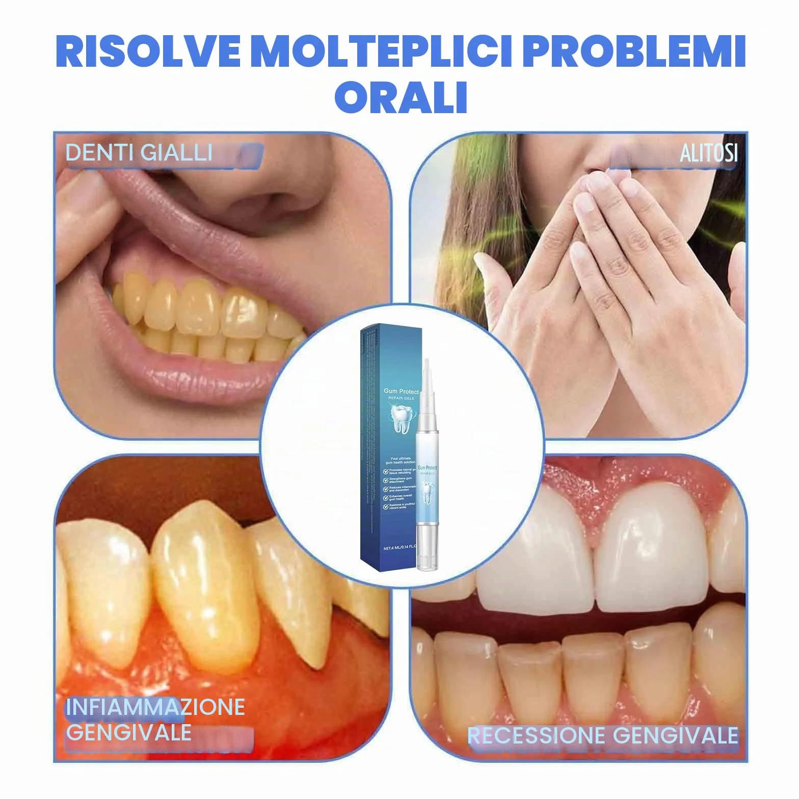 Gum Protect Repair Gel per Terapia Gengivale – Gum Shield Therapy GumSollievo Parodontale (5)