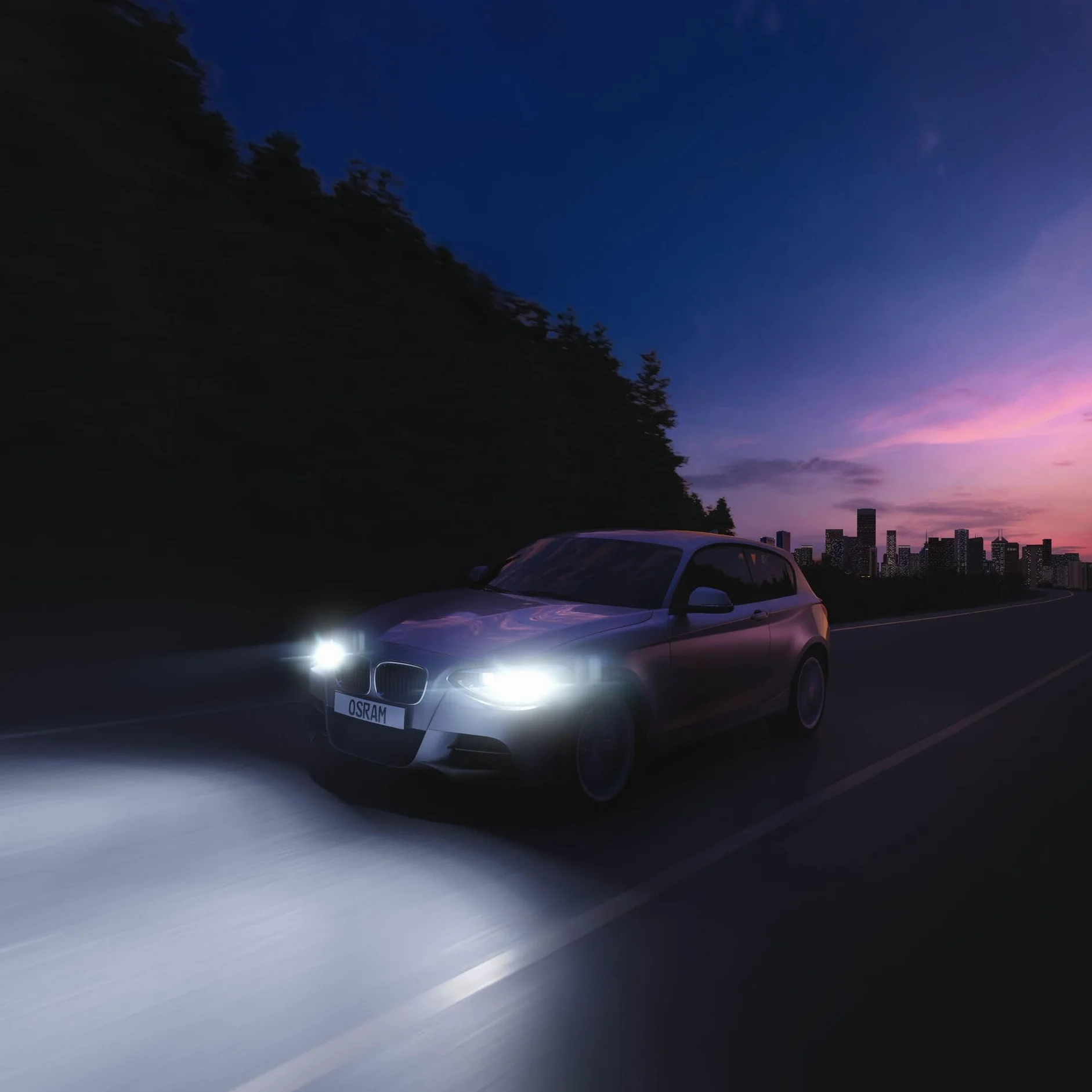 OSRAM NIGHT BREAKER 220 H7 lampada faro alogena 2 szt.
