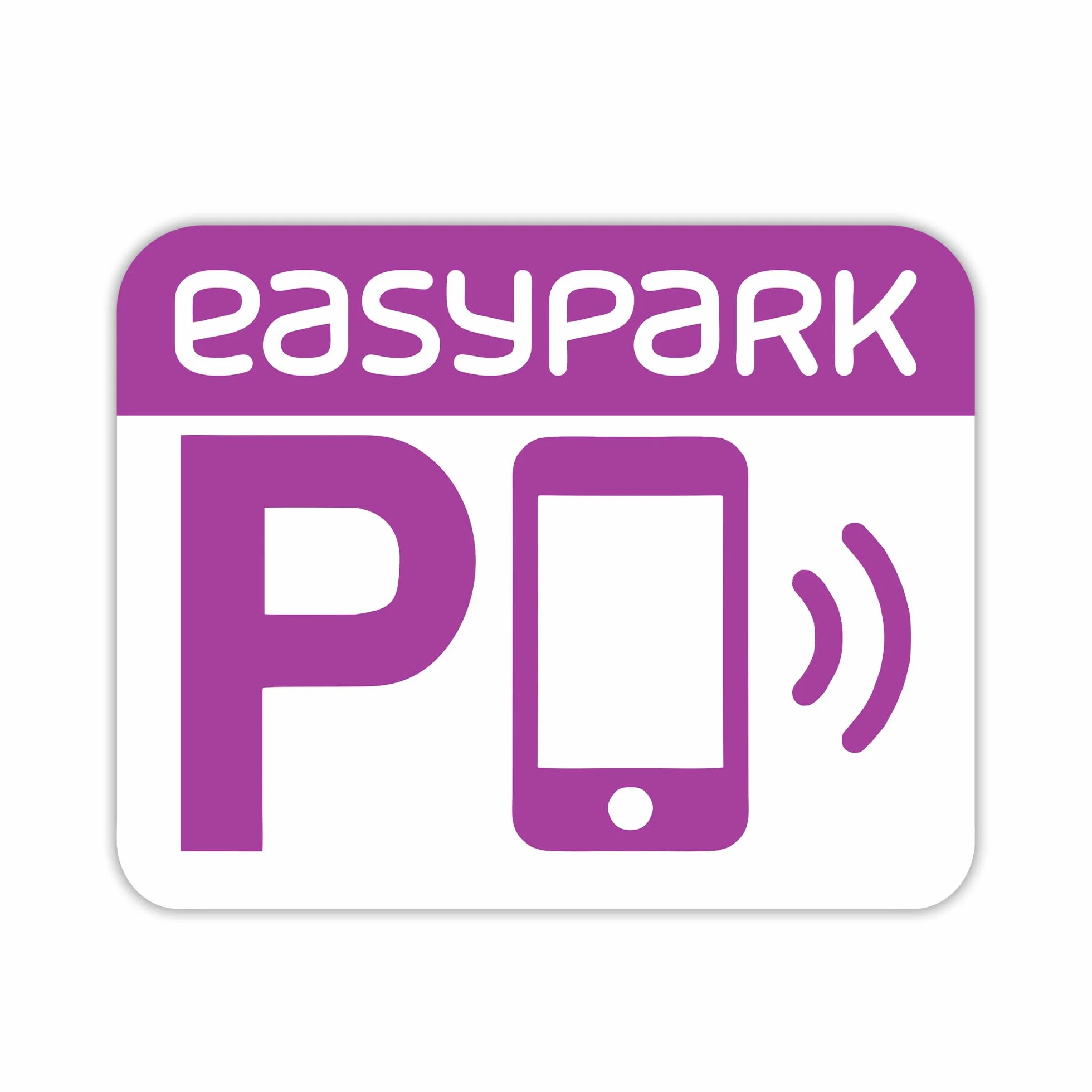 EASYPARK Kit Adesivi Parcheggio Ufficiali 5x4 cm Visibilità Day&Night Anti-Pioggia UV Conforme ZTL Strisce Blu Applicazione Senza Aloni Esterno 2