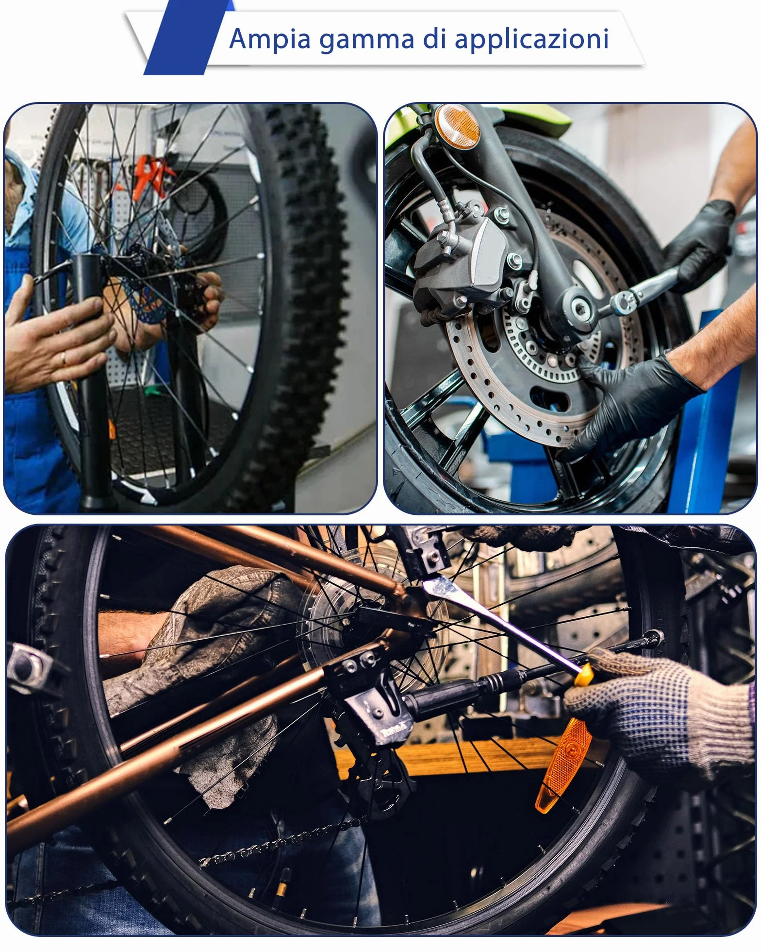 9-23 mm Moto Estrattore per Cuscinetti Interni Set di Estrattori per Cuscinetti Ruota con 5 Pinze per Cuscinetti di Biciclette, Cuscinetti ad Aghi, Cuscinetti di Ingranaggi