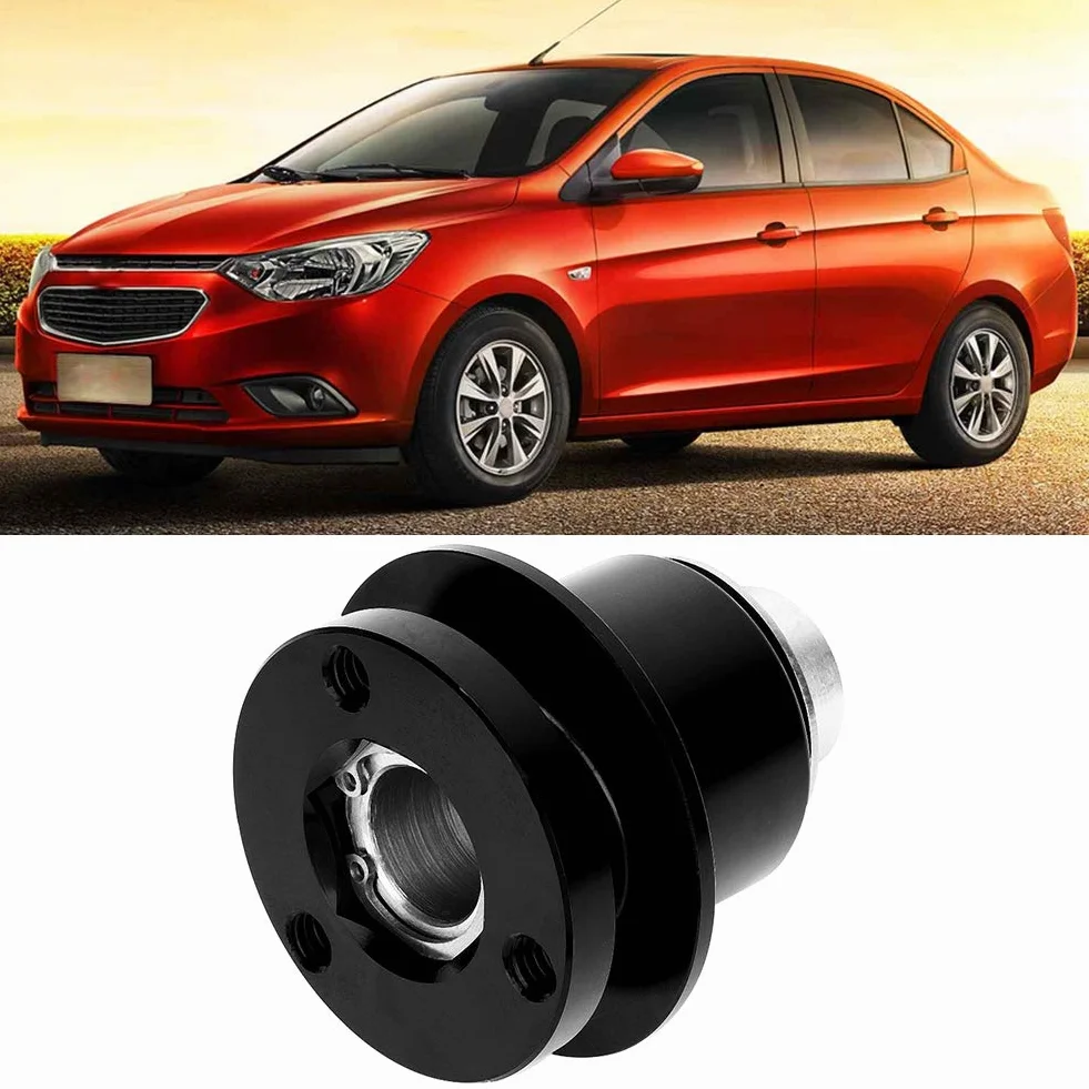 Kit Adattatore Mozzo Volante a Sgancio Rapido 360° per Chevrolet 310-101 (Nero)