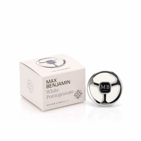 Max Benjamin Distributore di profumo per auto al melograno bianco