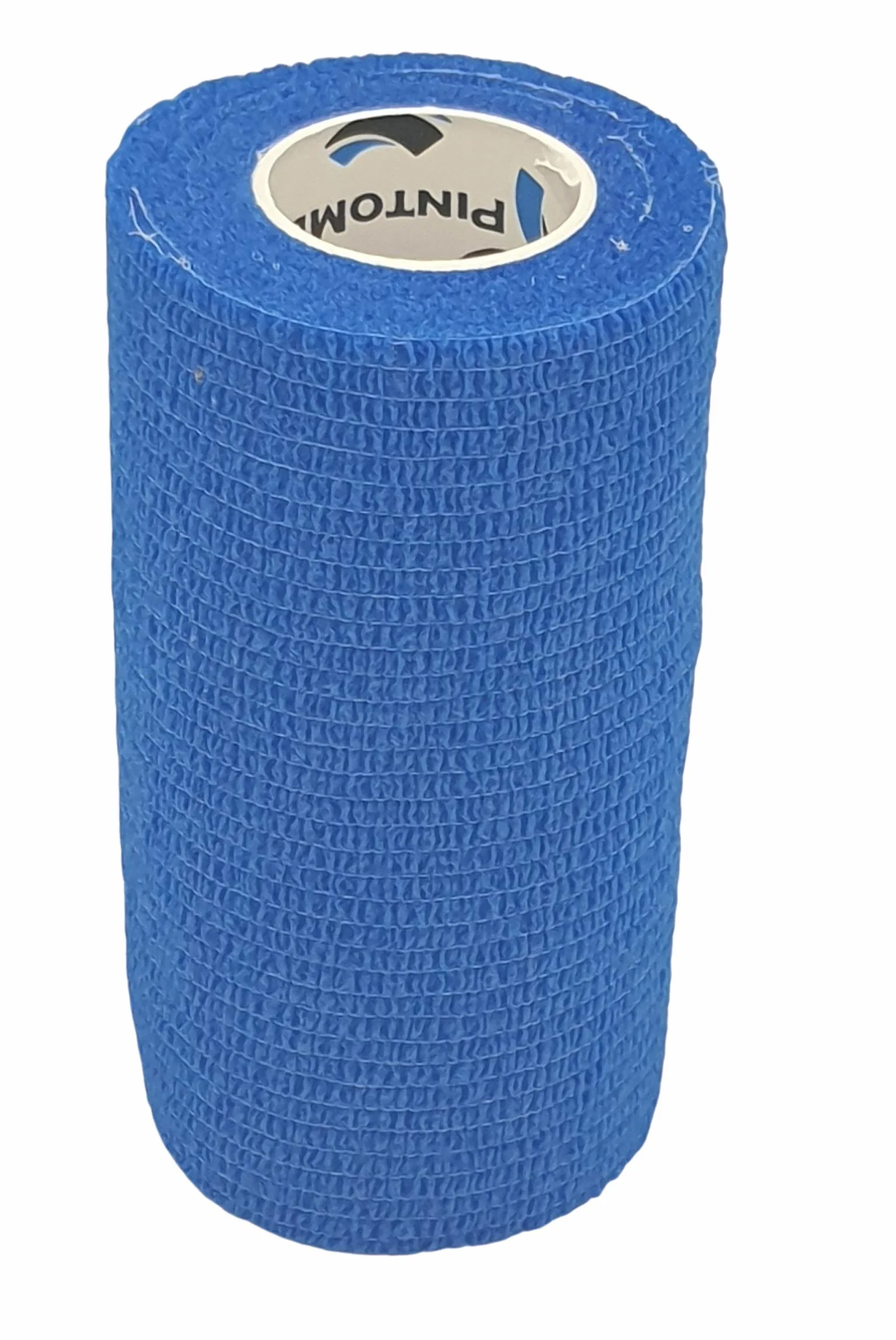 PIntoMed Cohesive Bandage BLU 6 x 10 cm x 4.5 m Autoadesiva Flessibile Primo Soccorso