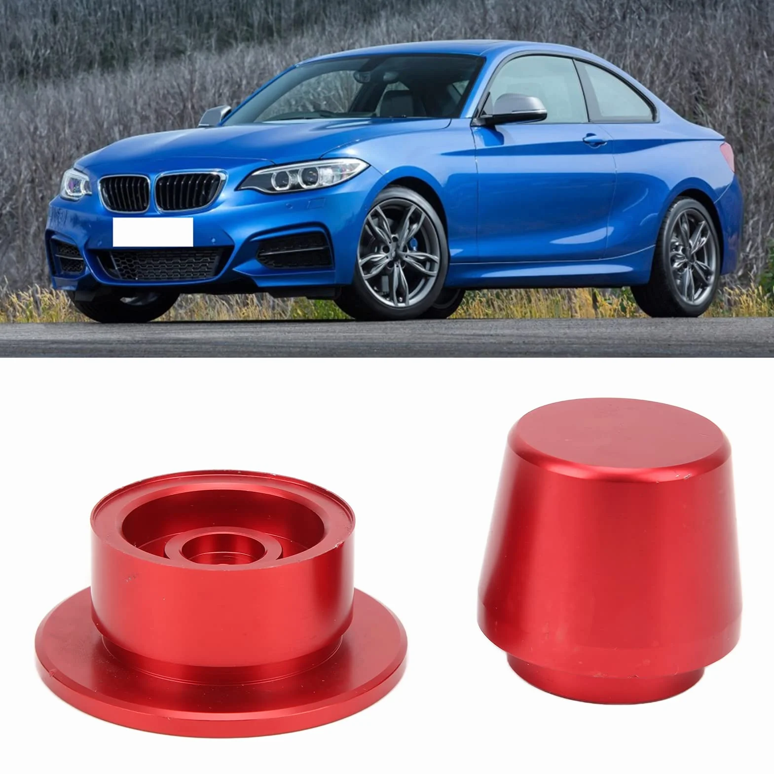 Akozon Strumento di Allineamento del Coperchio Dell'albero Motore, 2PCS in Acciaio 2357900