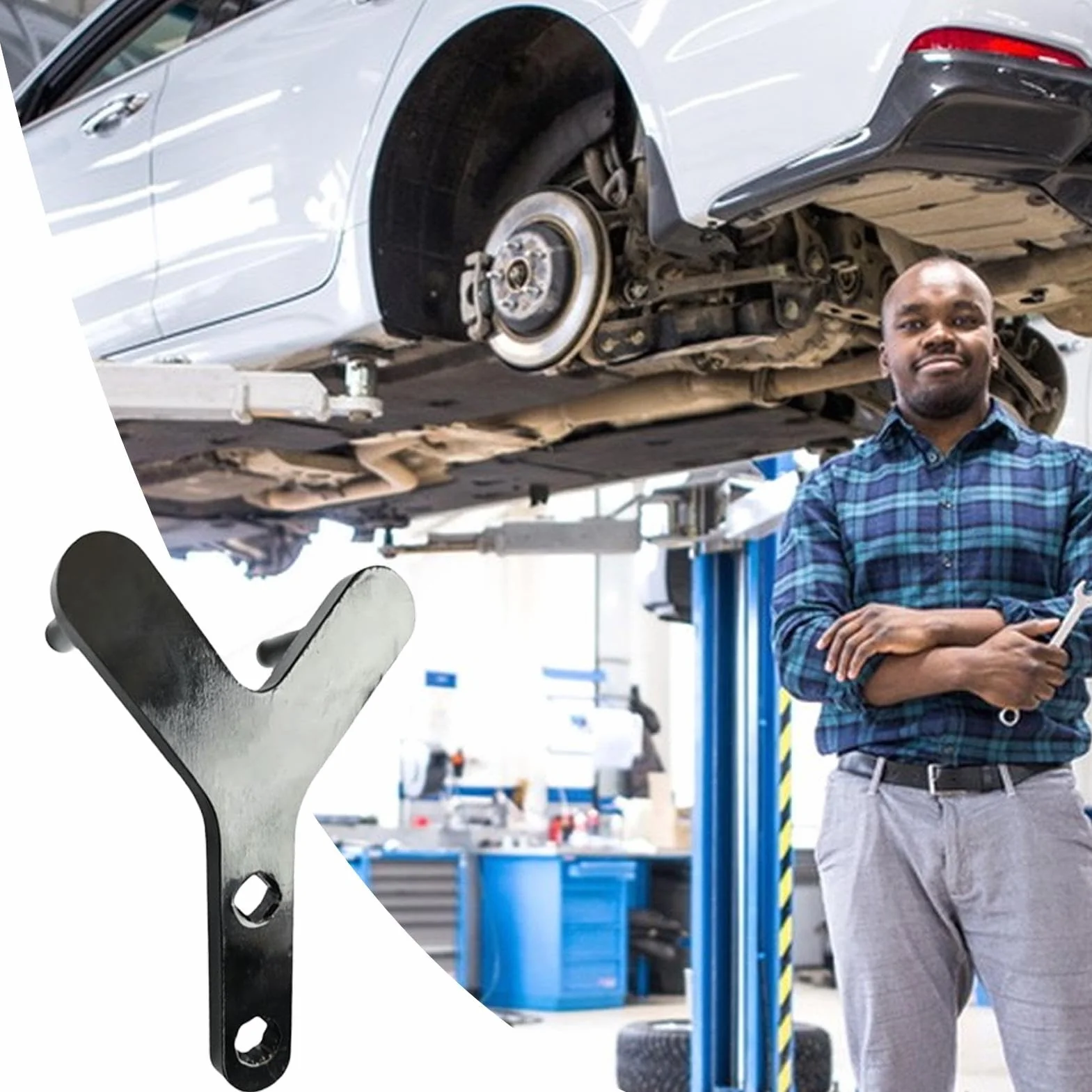 Lower Control Arm Tool, Suspension Specialty Tool, Lower Ball Joint Removal Tool for 1/2 Inch Bar, 750g