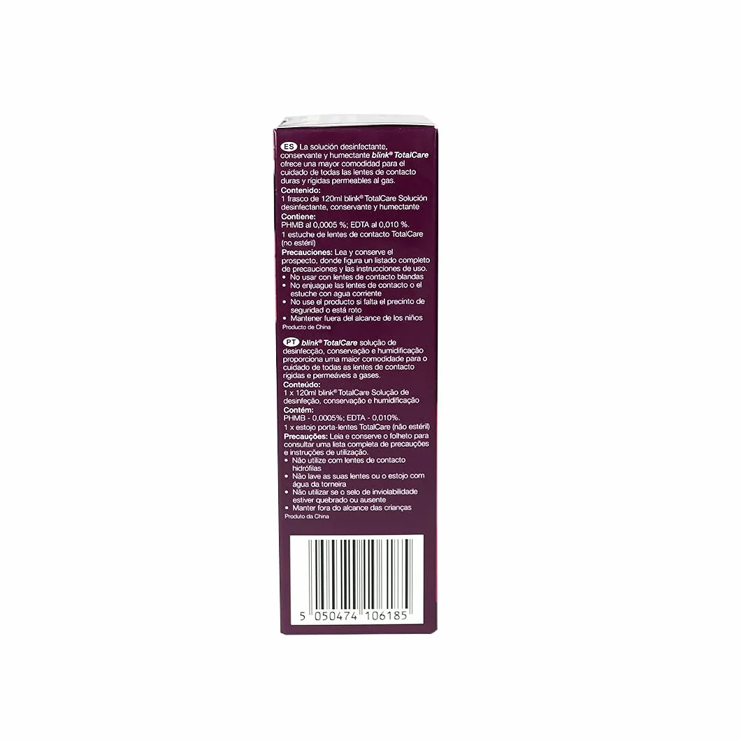 TotalCare Soluzione disinfettante conservante umettante 120 ml