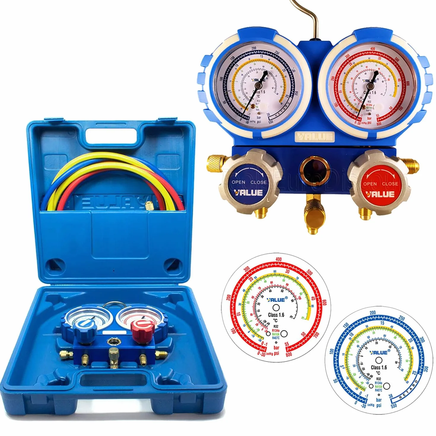 Wigam kit gruppo manometrico a 4 vie a pistone 04024037