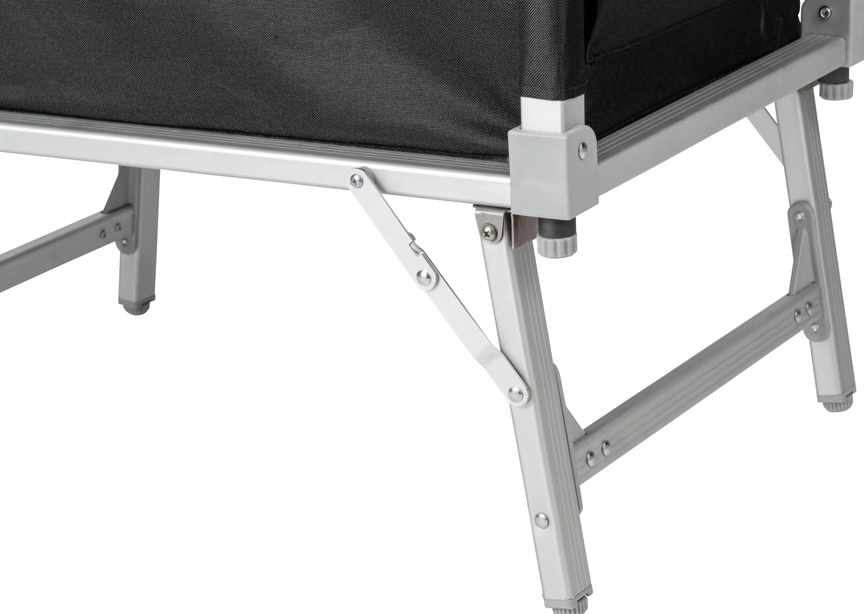 BRUNNER 0422091N.C06 Mobiletto Cucina da Campeggio Compatto Salvaspazio Ideale per Van e Minibus Azabache Cube con Piano in bambù