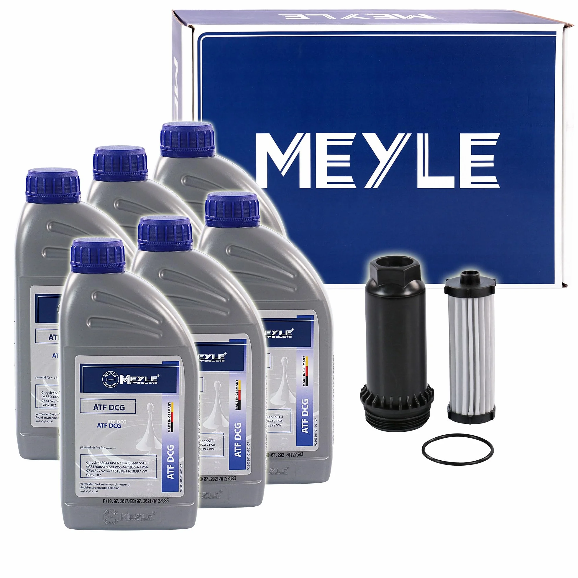 MEYLE Kit pezzi, cambio automatico-cambio olio 7141350002 Compatibile con: FORD C-MAX, C-MAX II, FOCUS II, FOCUS II Cabriolet, FOCUS II Stufenheck, FOCUS II Turnier, FOCUS III, FOCUS III Stufenheck