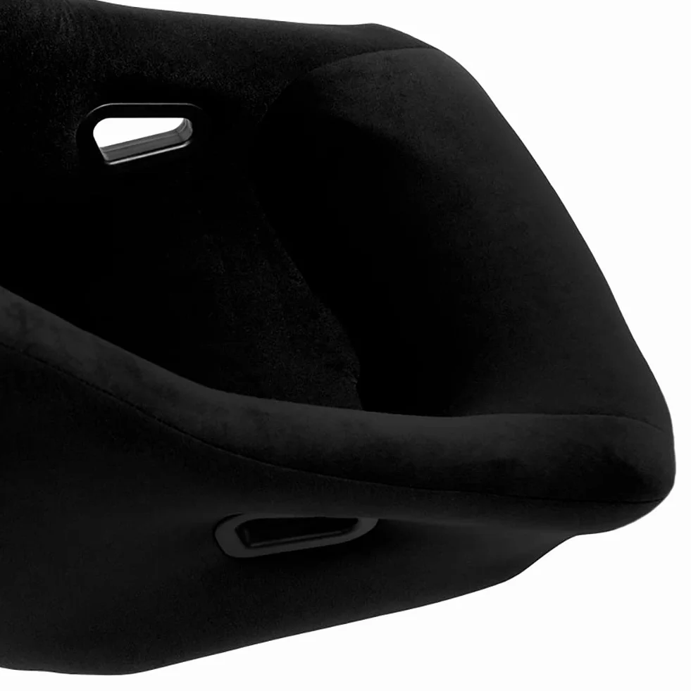 Sedile Sportivo 'Zandvoort' - Nero - Schienale Fisso - incl. Slitte