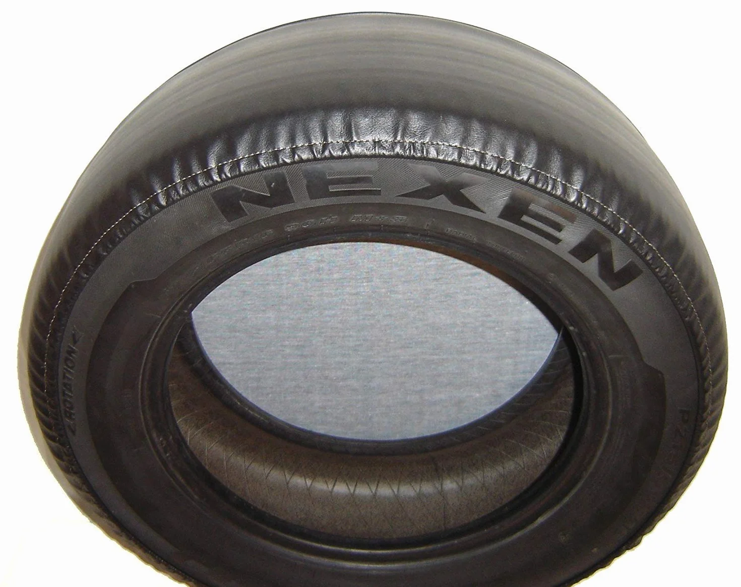 Copri pneumatico per ruota di scorta in pelle vinilica resistente alle intemperie 81,3-83,8 cm