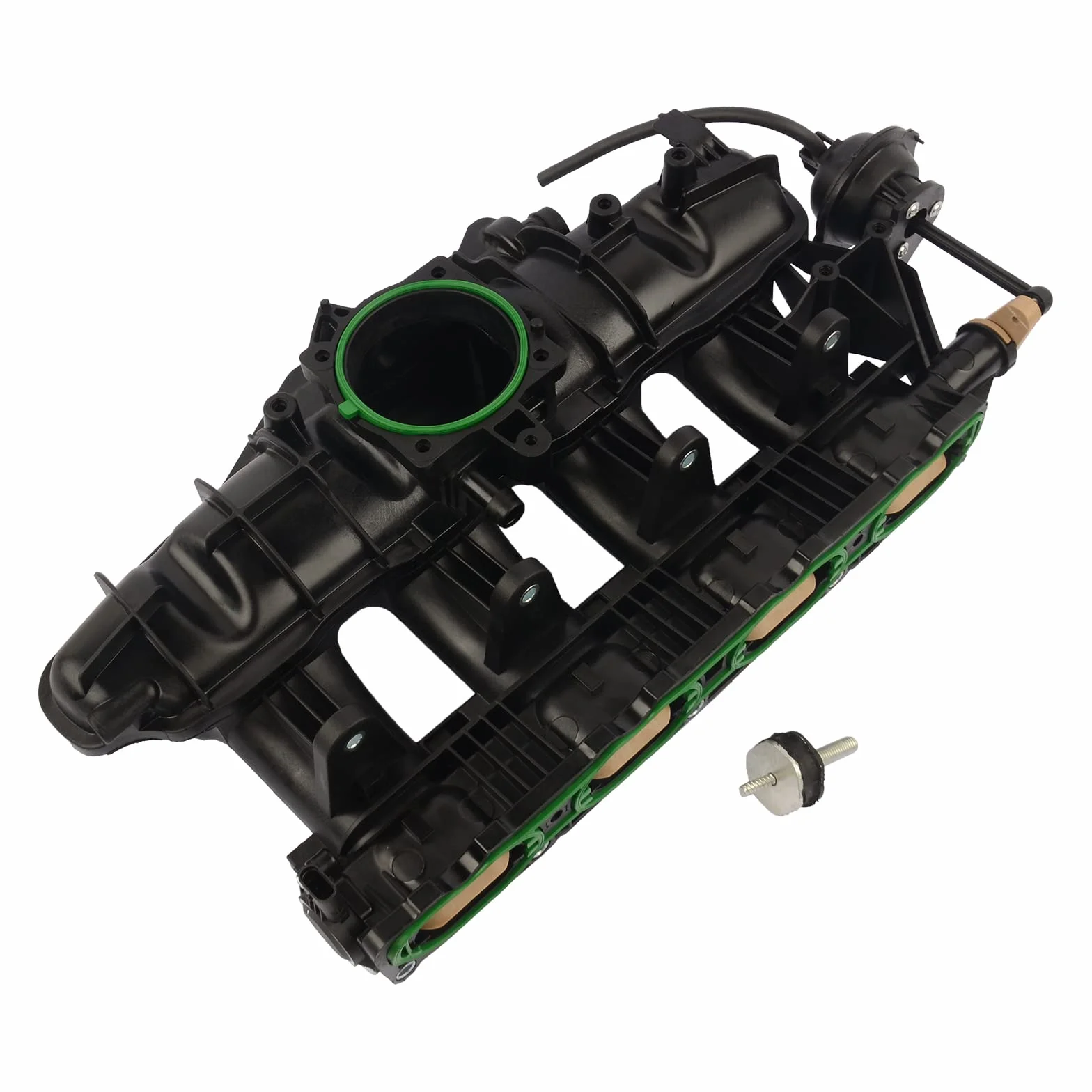 Bisenya Collettore di aspirazione con sensore 06H198211A compatibile con A4 B8 1.8 TFSI 2008-2013 CAB CABB CABD CABC CABA
