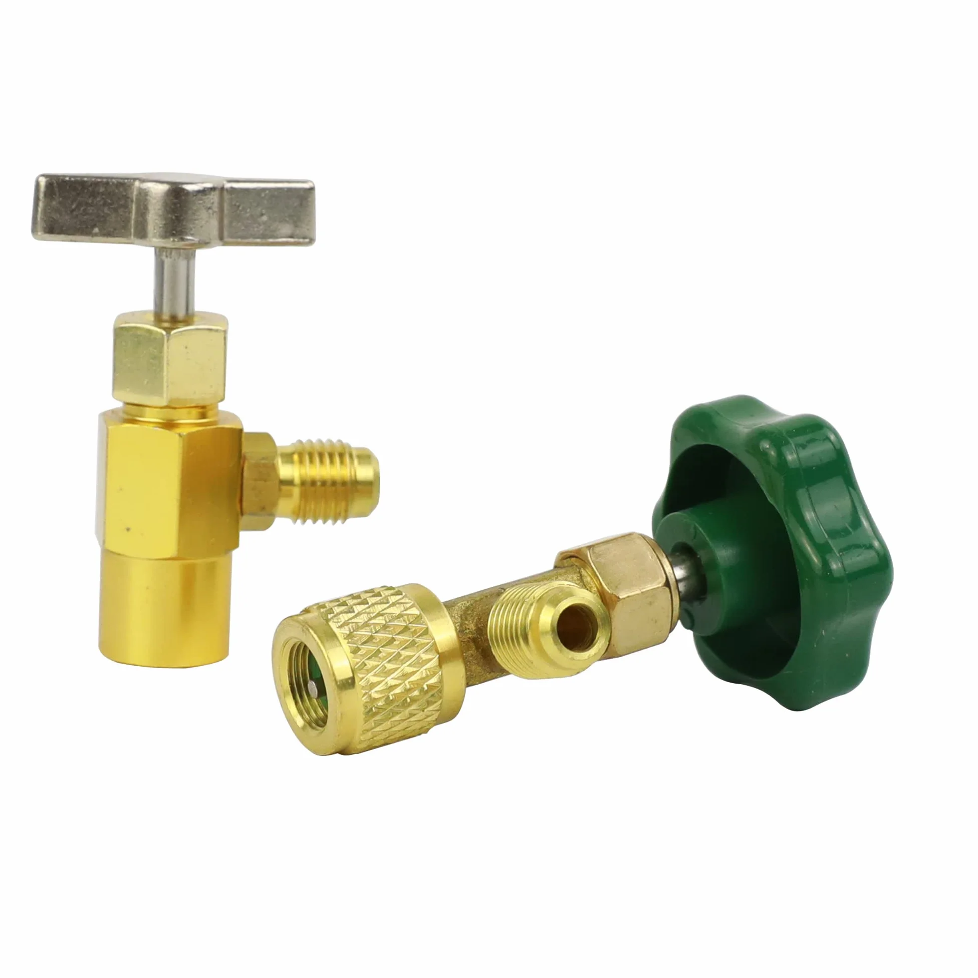 Set di ricarica R290 R600A con tubo manometro rubinetto bombola valvole puntura BPV31