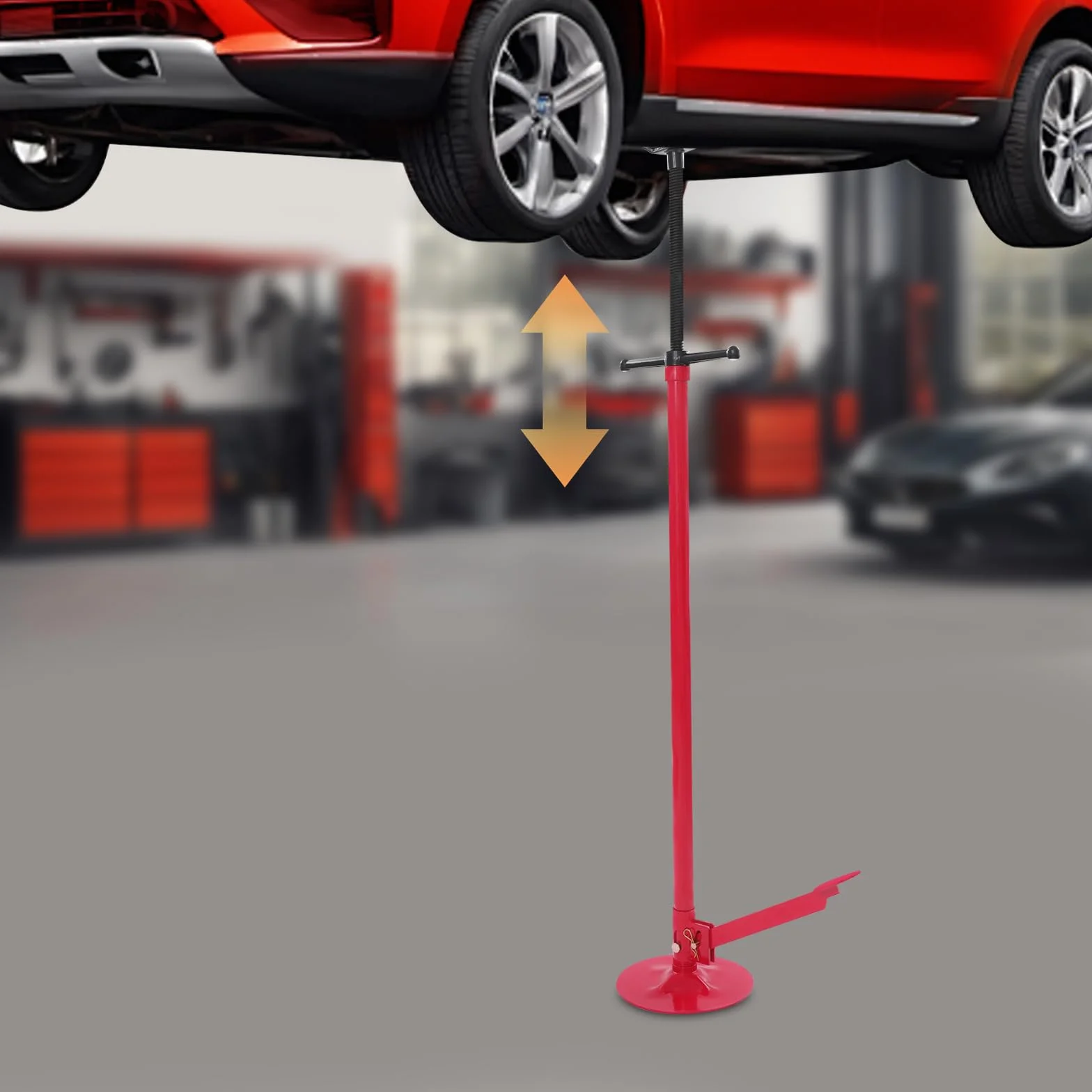 Sollevatore per motore con pedale 0,75 t supporto telescopico per auto