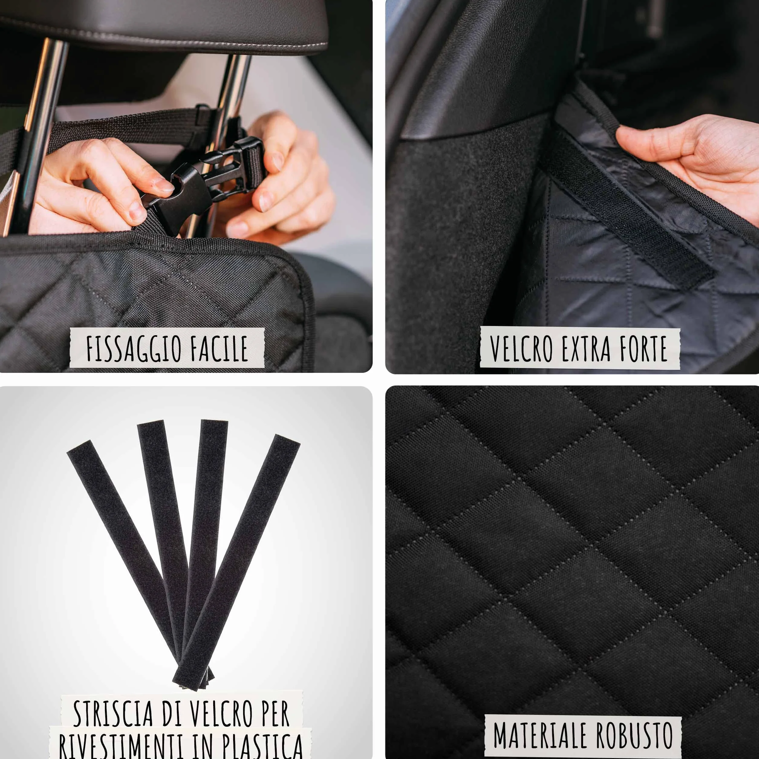 Rudelkönig Telo Auto per Cani Copertura Bagagliaio Auto Idrorepellente Rivestimento Bagagliaio per Cani Antiscivolo