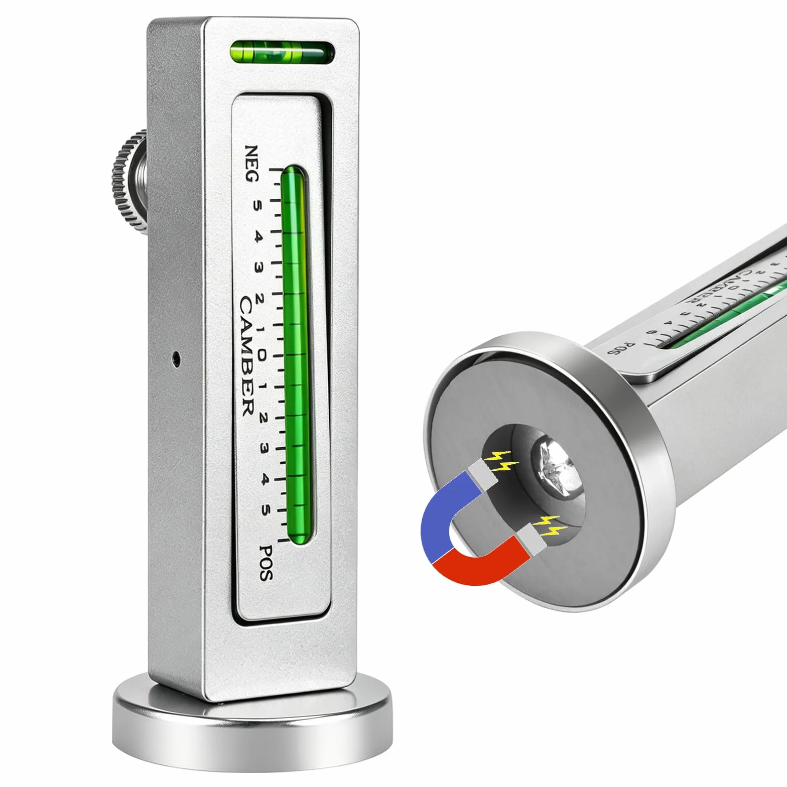 Attrezzo Magnetico per Misurazione Auto Camber per Allineamento Ruote Car Truck RV