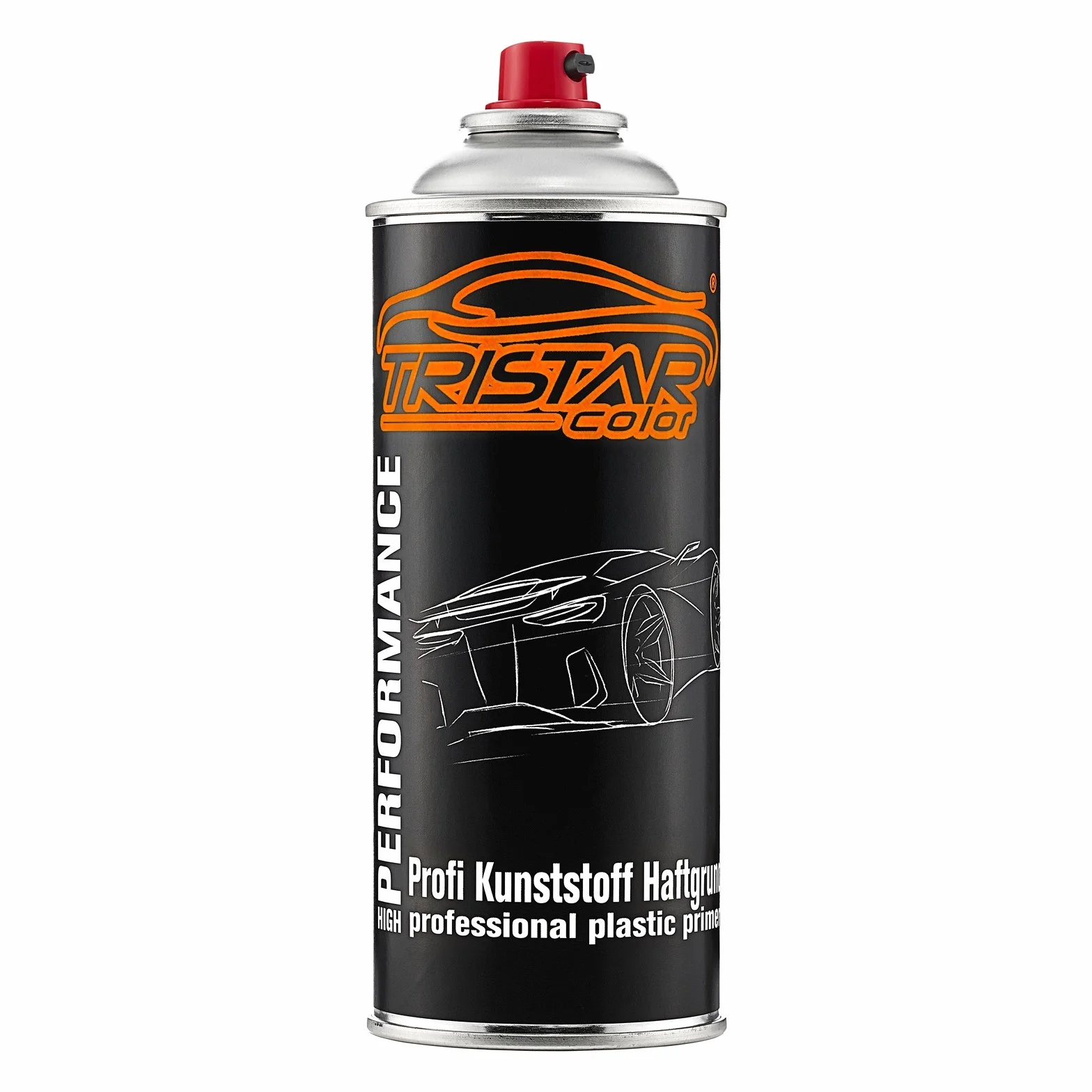 TRISTARcolor Vernice per auto Kit bombolette spray per plastica per Lexus/Scion/Toyota 1F7 Platinsilber Metallic base adesiva vernice di base vernice trasparente con plastificante