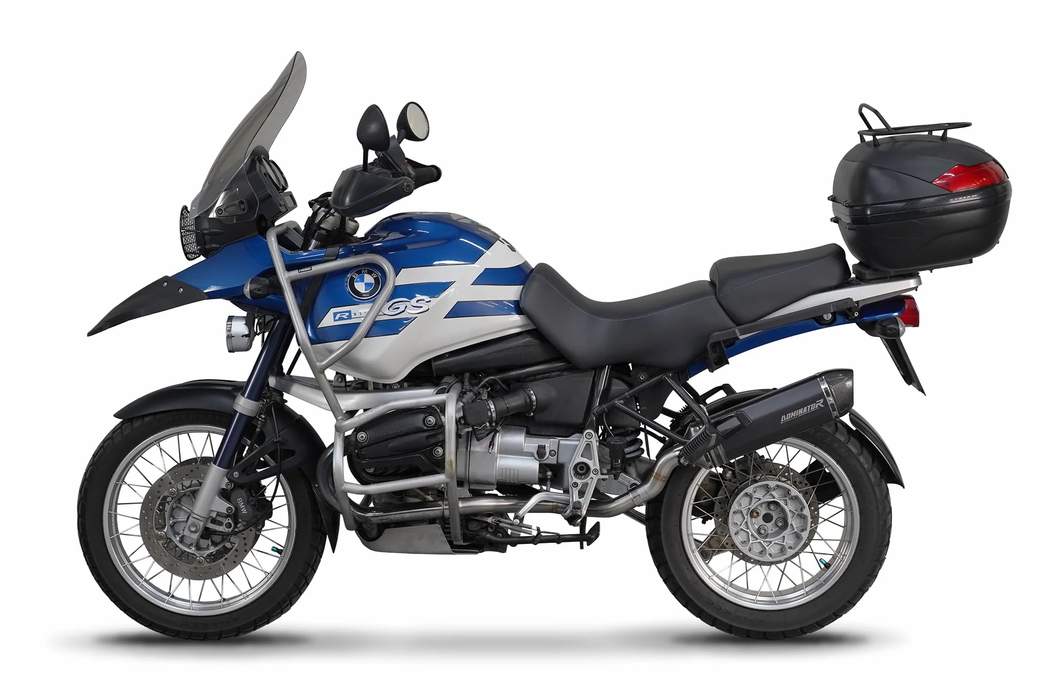 DOMINATOR R 1150 GS Tubo Elimina Catalizzatore, Decatalizzatore, No-Kat, Mid Pipe Inox DE-Cat DECAT Exhaust Terminale di Scarico Silenziatore