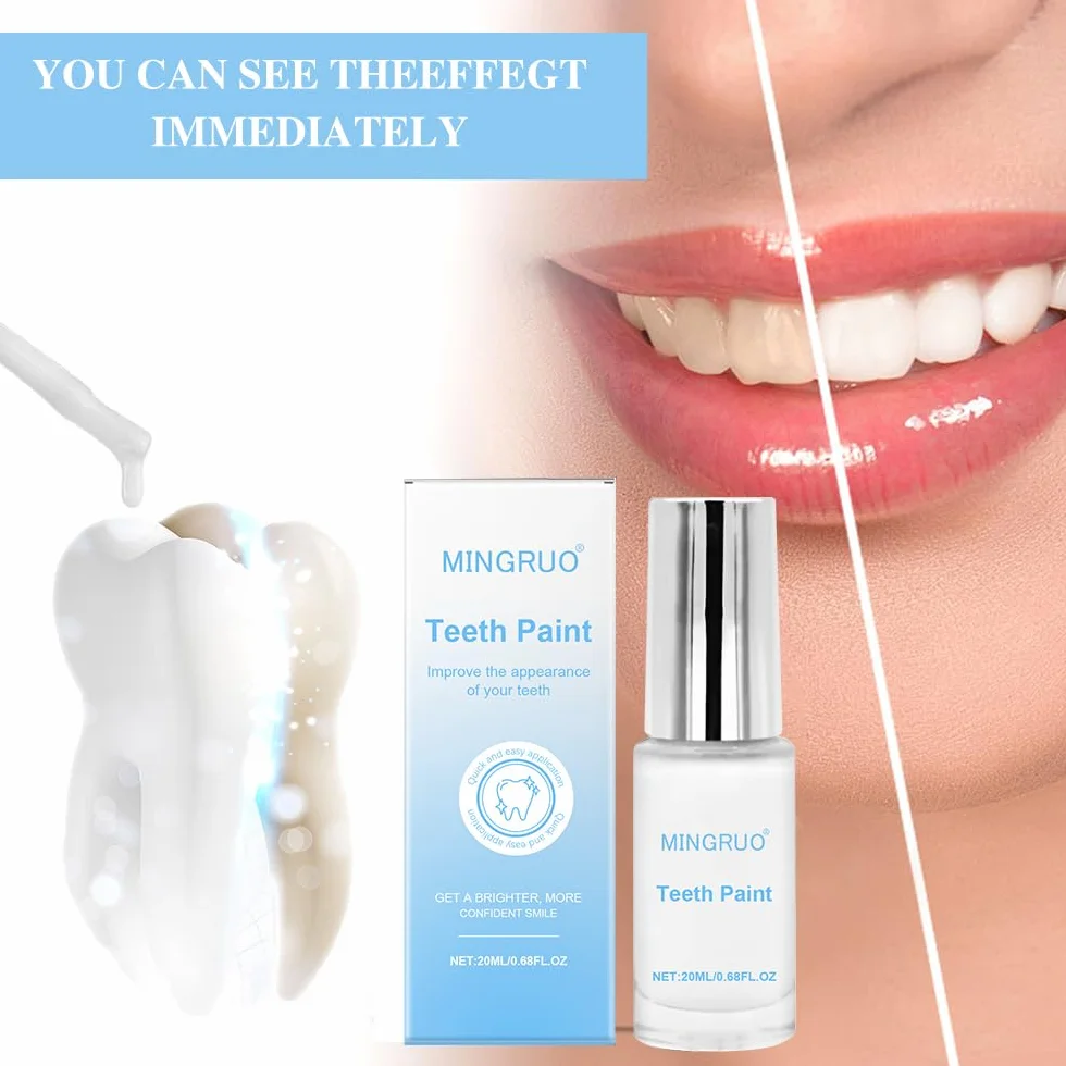 Vernice dentale sbiancante istantaneo per denti bianchi