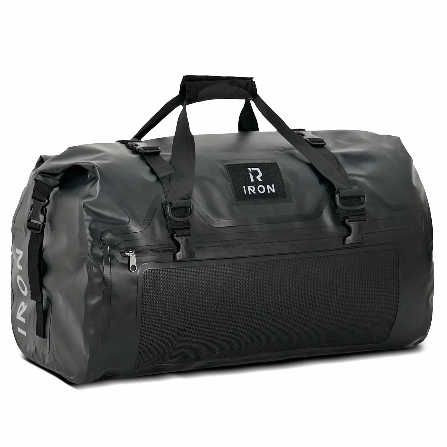 Borsa impermeabile per moto 30 L nero con chiusura arrotolabile