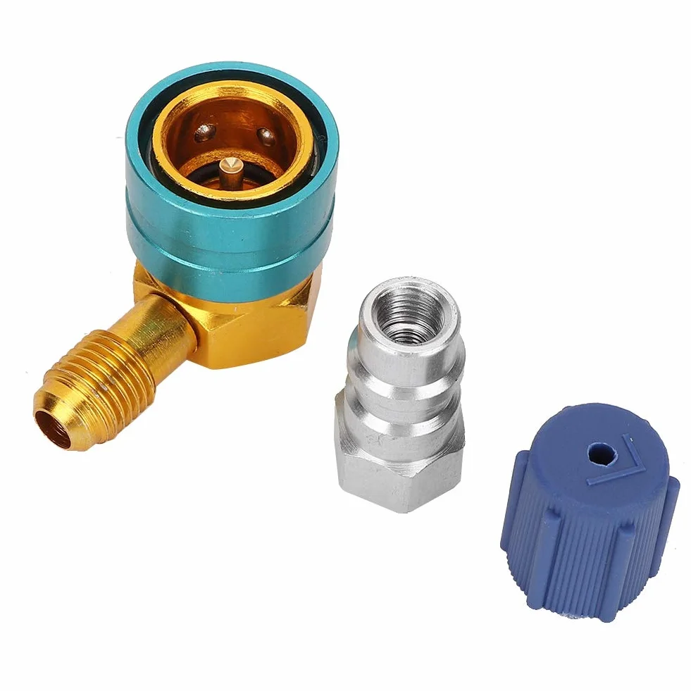 Adattatore rapido climatizzatore auto R1234YF R134A basso lato aria condizionata raccordo