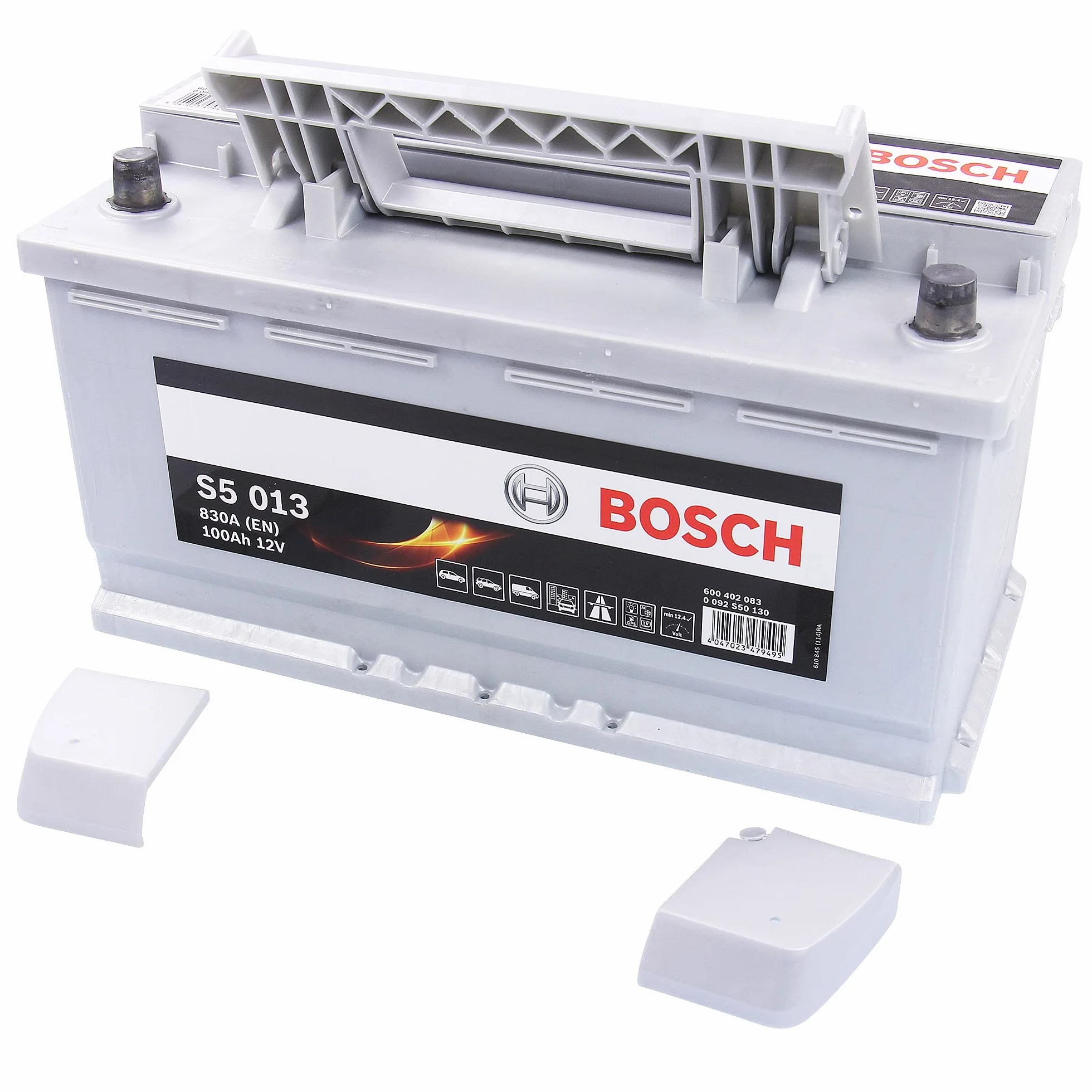 Bosch Silver Auto 100A/h 830A Bateria 0 092 S50 130